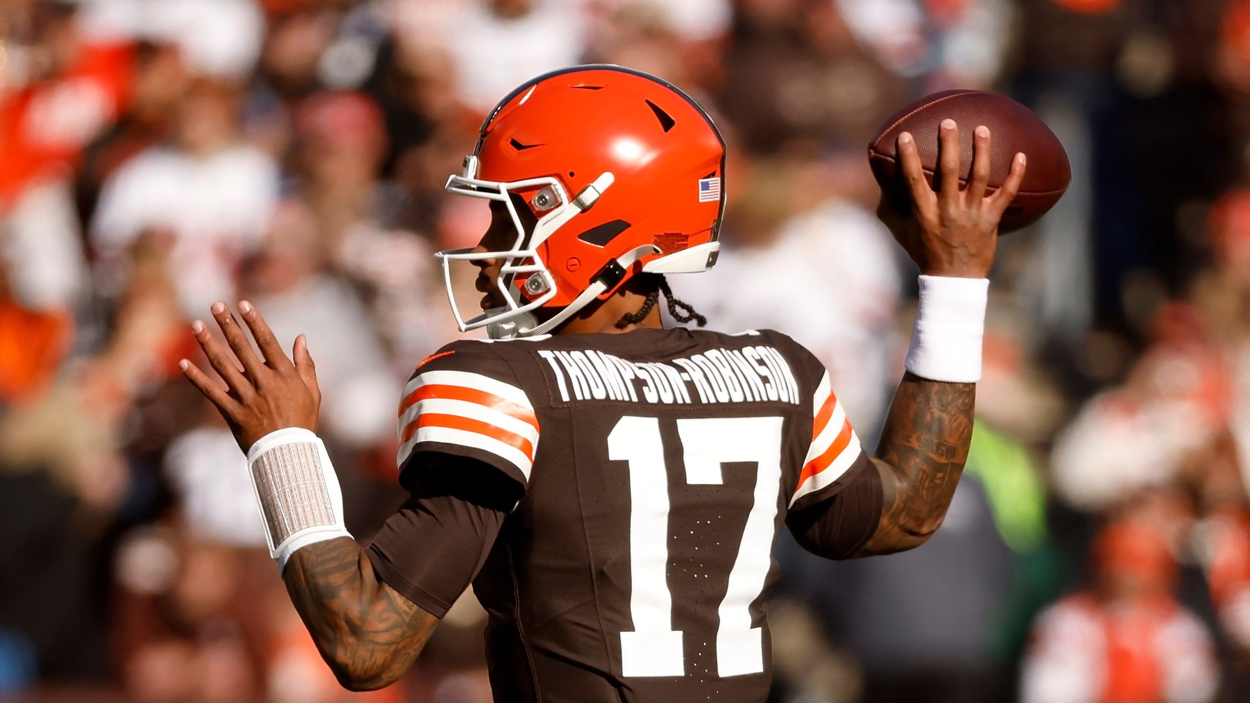 2560x1440 Rookie QB Dorian Thompson Robinson Rallies Browns To A Last Second Win Over Steelers