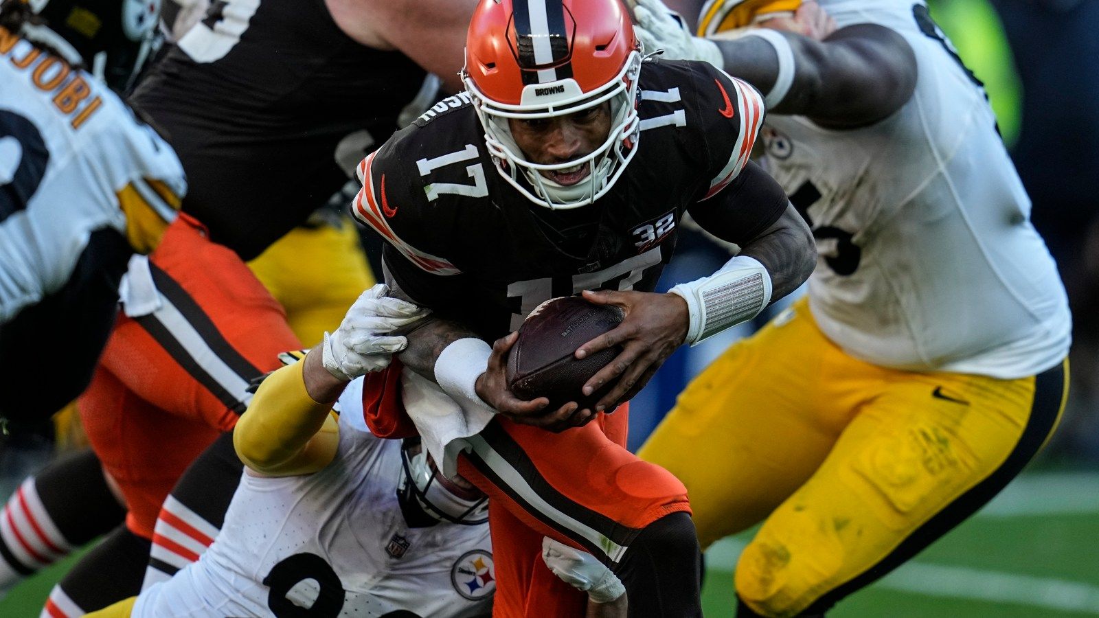 1600x900 Rookie QB Dorian Thompson Robinson Rallies Browns To A Last Second 13 10 Win Over Steelers