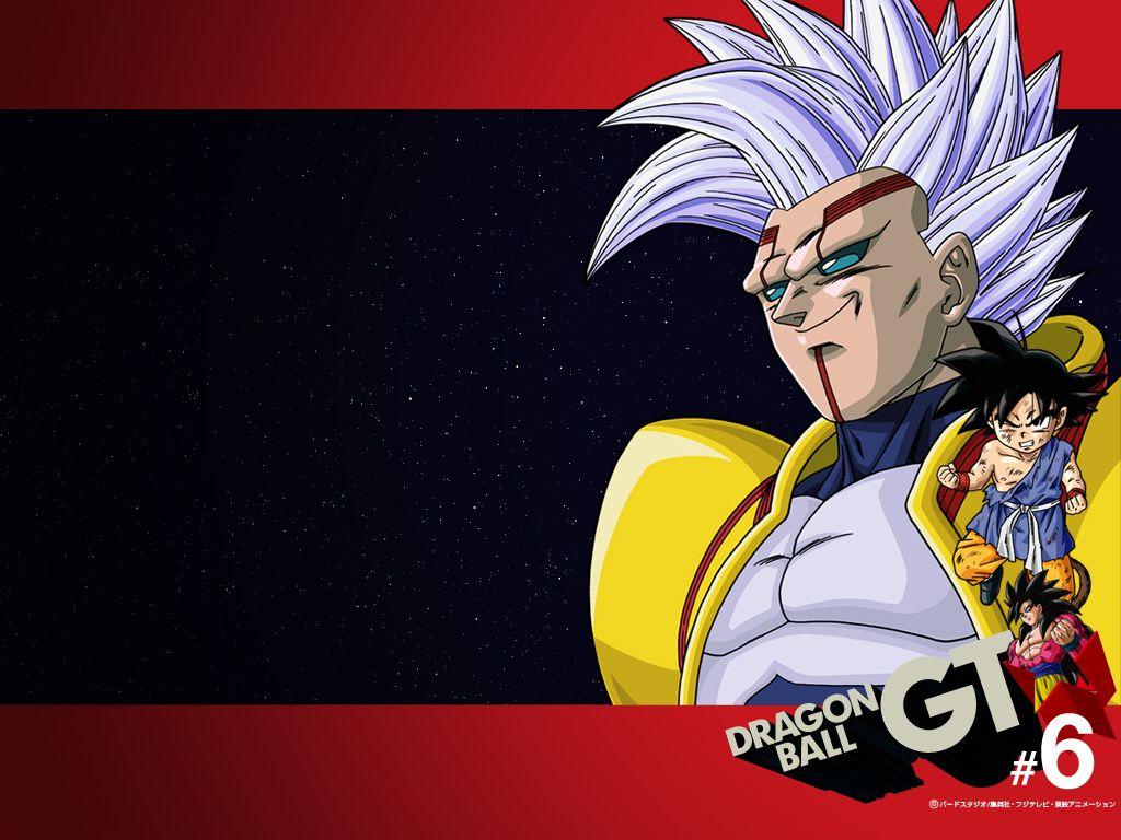 1024x768 Free download Baby Vegeta y Son Goku Anime Manga Dragn Ball GT