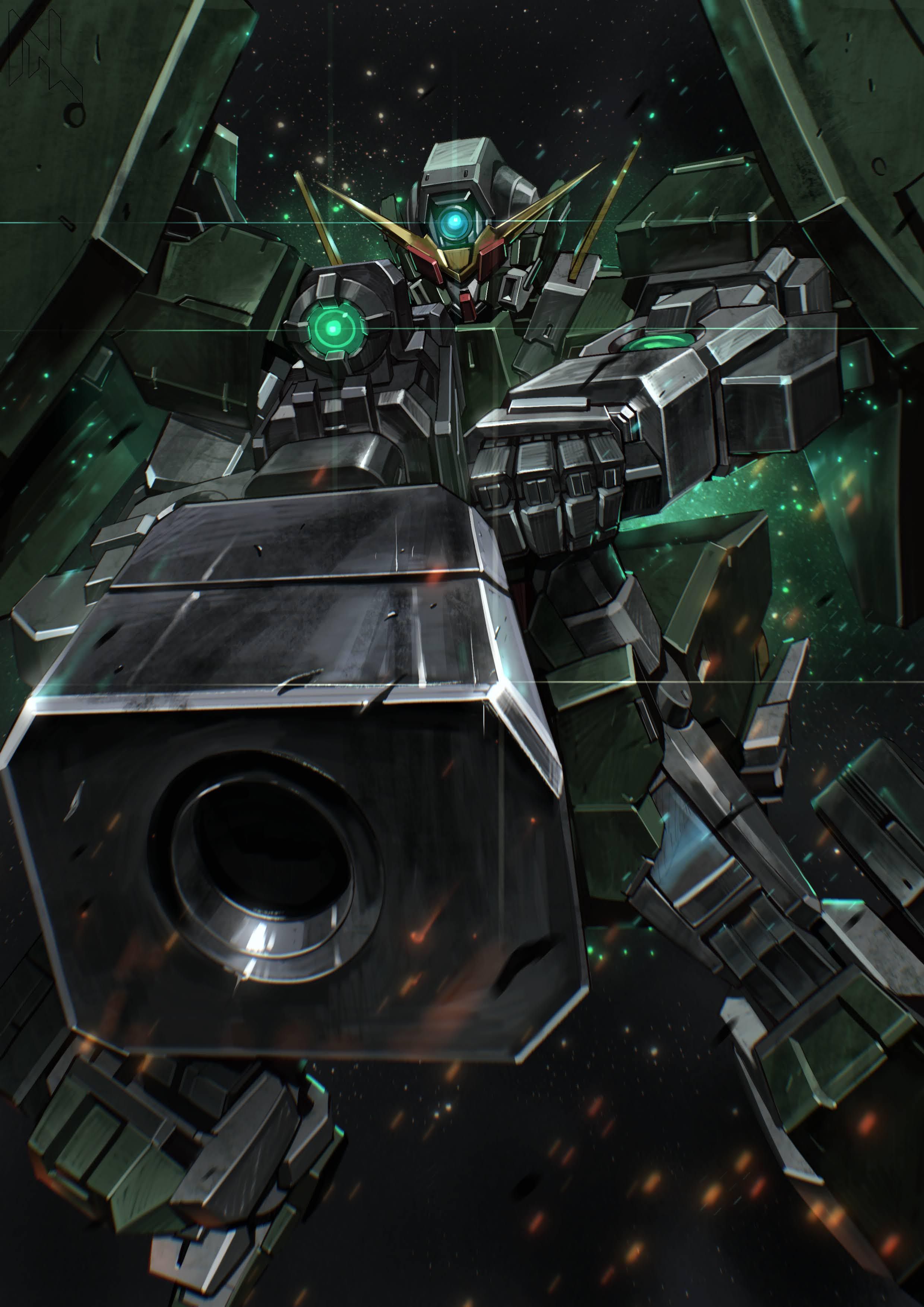 2480x3508 Just finished Gundam00 (S1) and i like it so much i drew Dynames as a tribute. Wathcing S2 this weekend