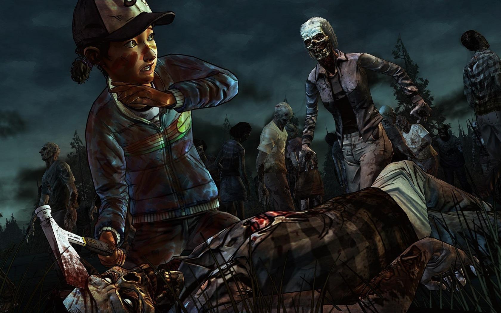1680x1050 The walking dead a telltale games series, the walking dead, art