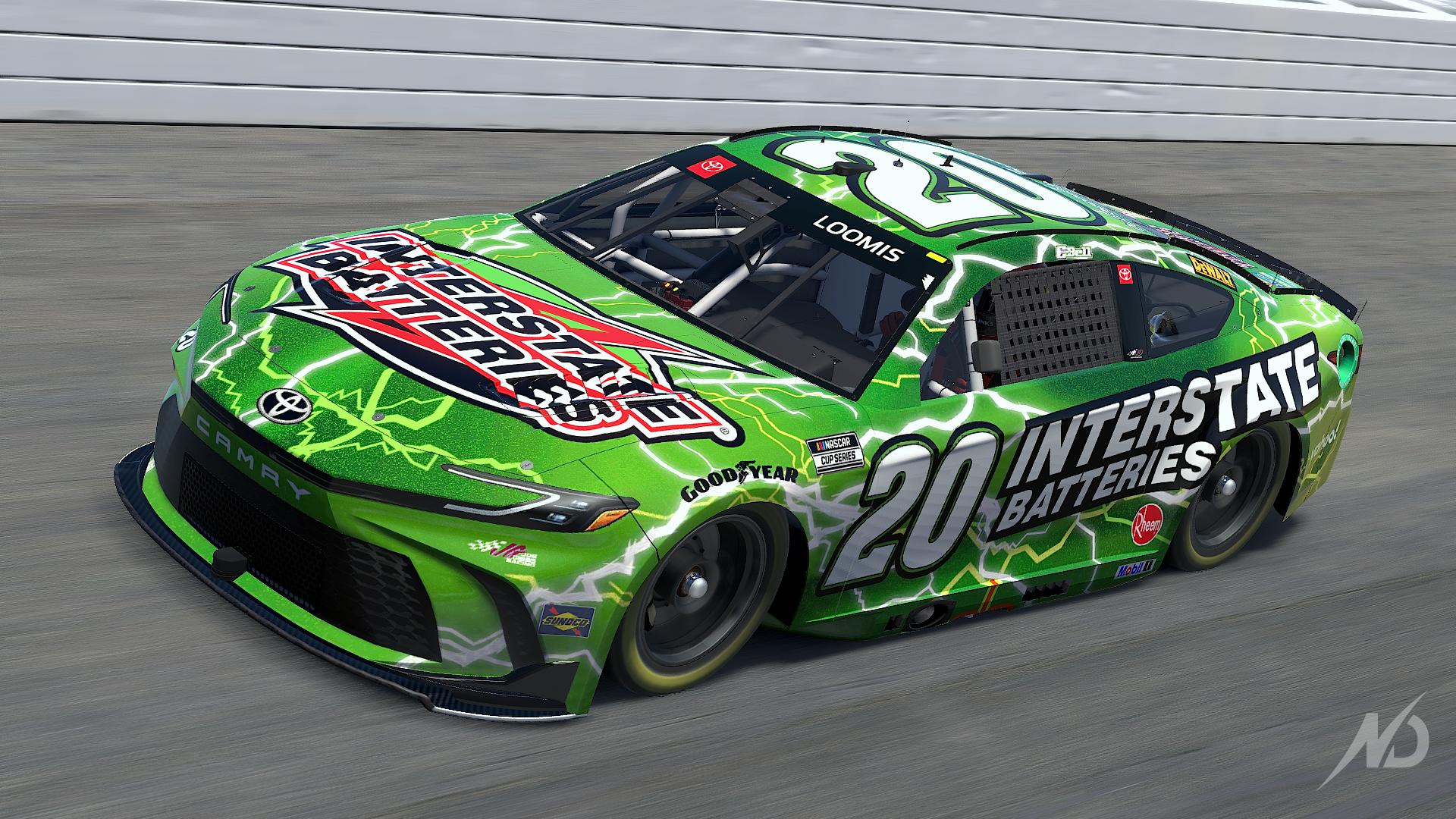 1920x1080 Christopher Bell Interstate Batteries 2024