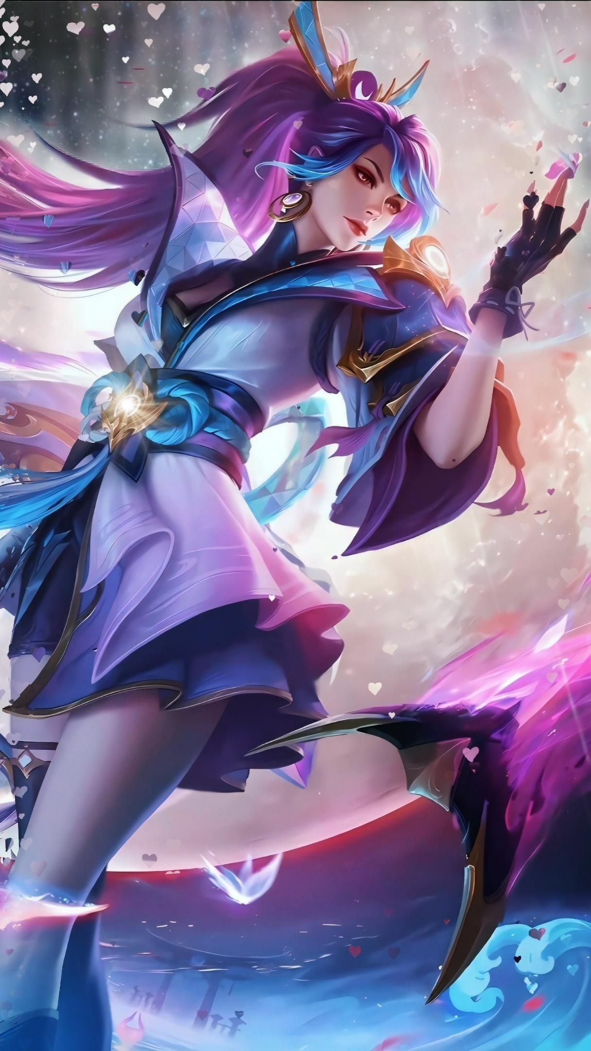 1216x2160 Hanabi MoonLit Ninja Live Wallpaper