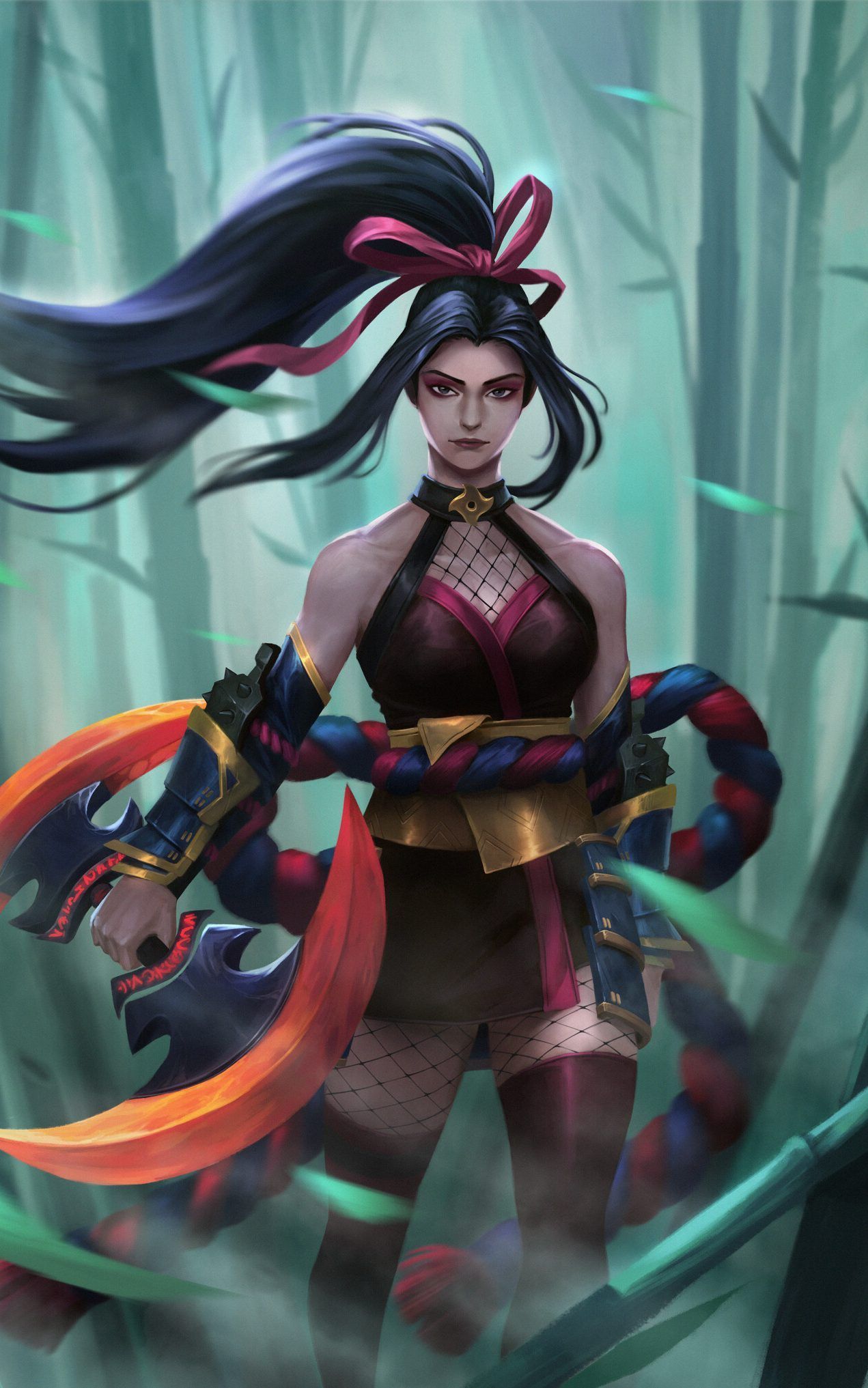 1271x2033 Hanabi MLBB Wallpaper