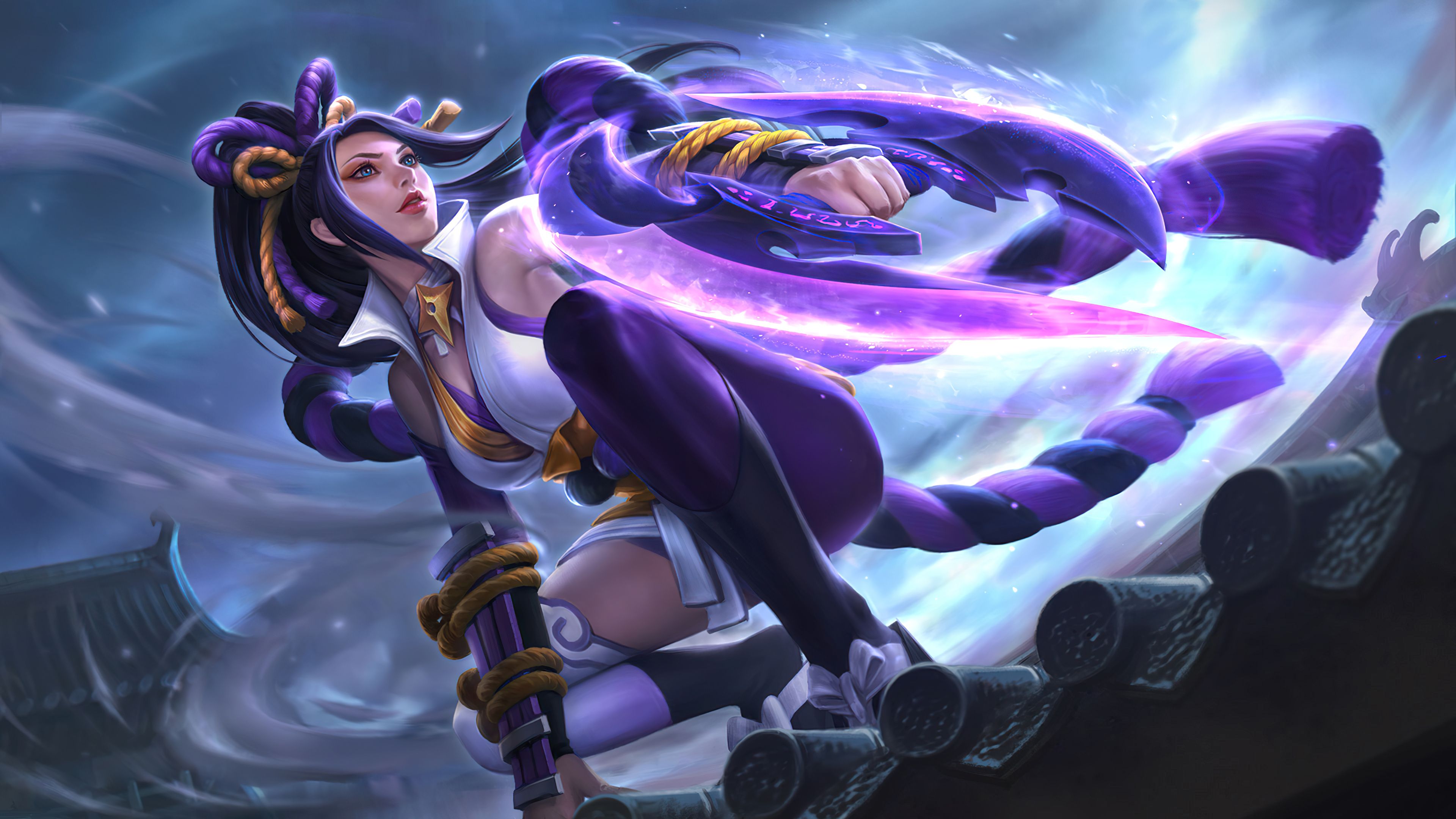 3840x2160 Hanabi (Mobile Legends: Bang Bang!) Wallpaper by Moonton Anime Image Board