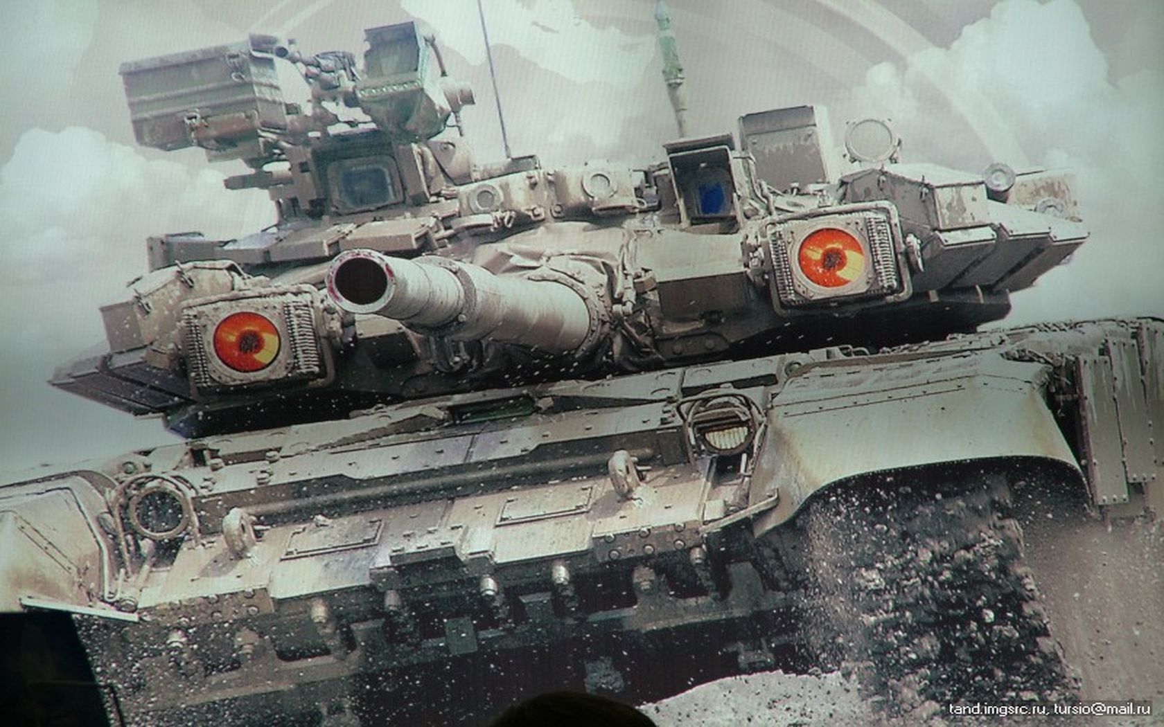 1680x1050 Russian Tank Wallpaper