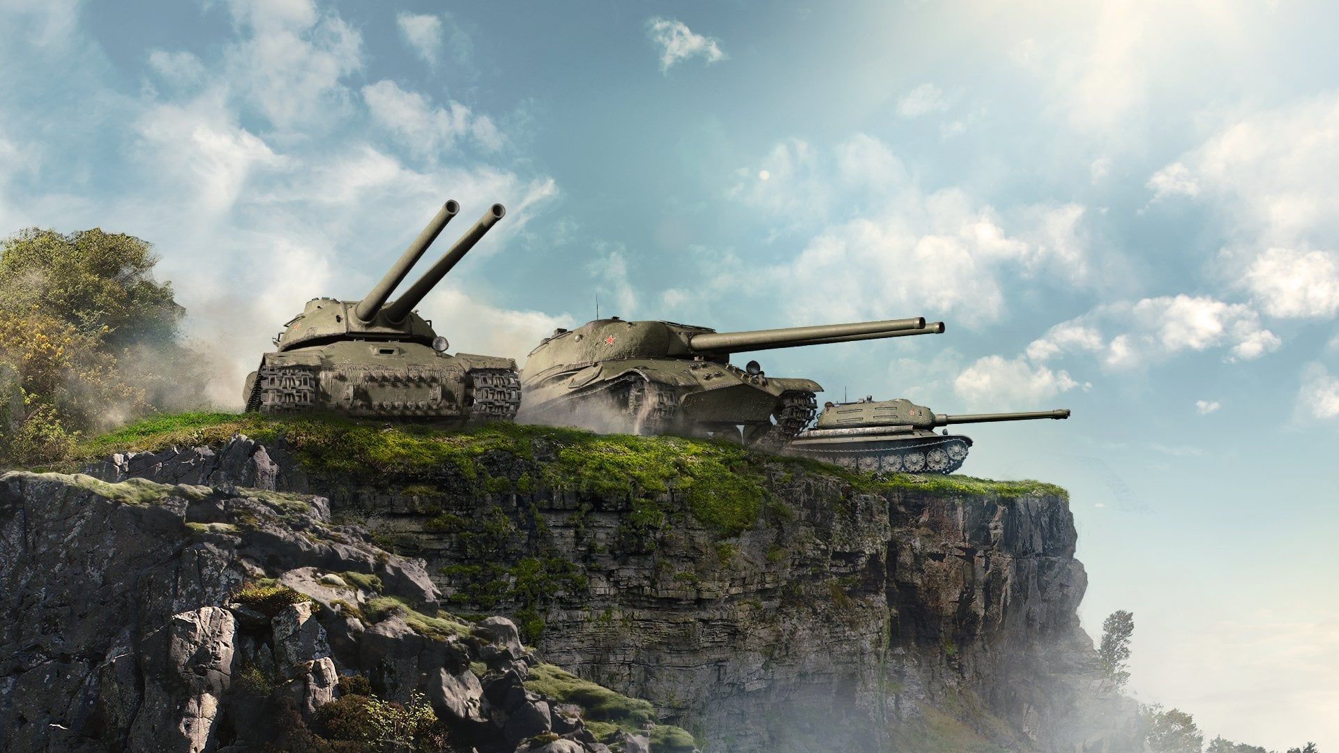 1920x1080 New Tech Tree Tanks: Soviet Dual Barrel Heavy Tanks