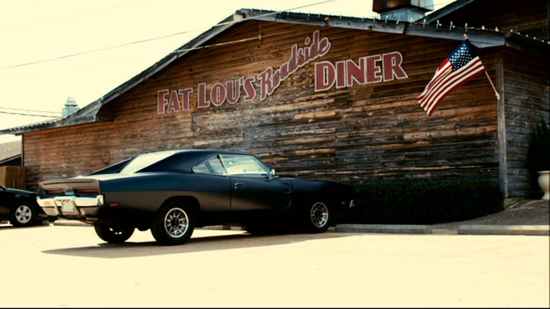 blue car in drive angry movie
