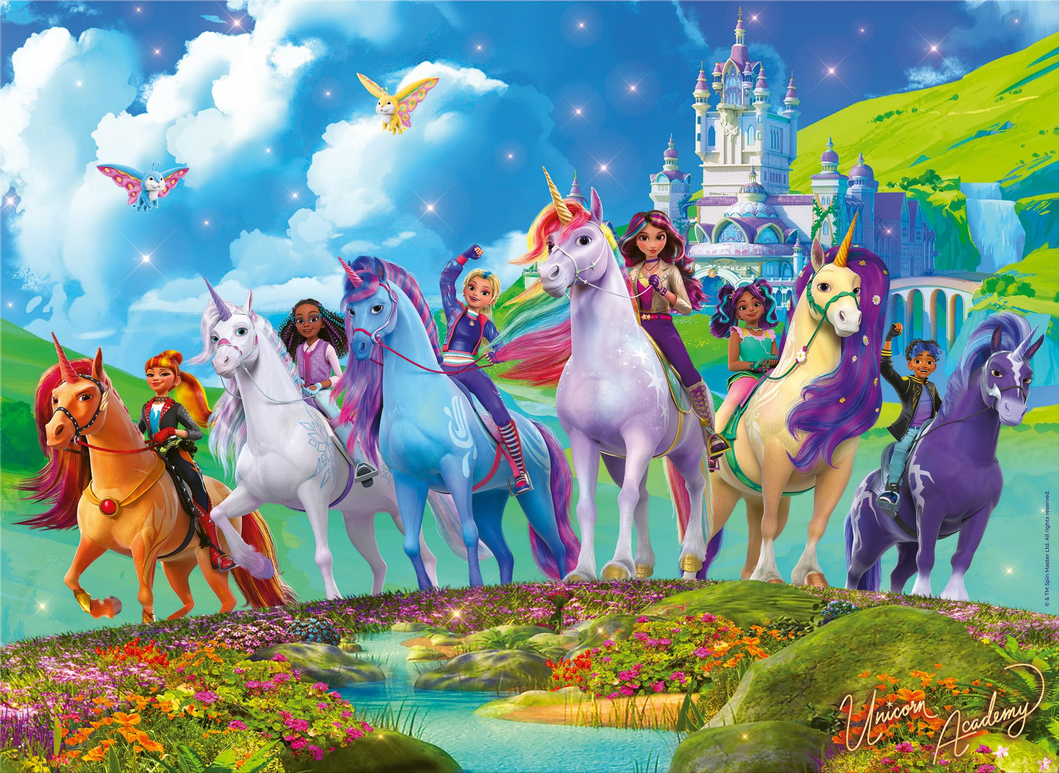2135x1557 Ravensburger Unicorn Academy 200 Piece Jigsaw Puzzle for Kids Age 8 Years U