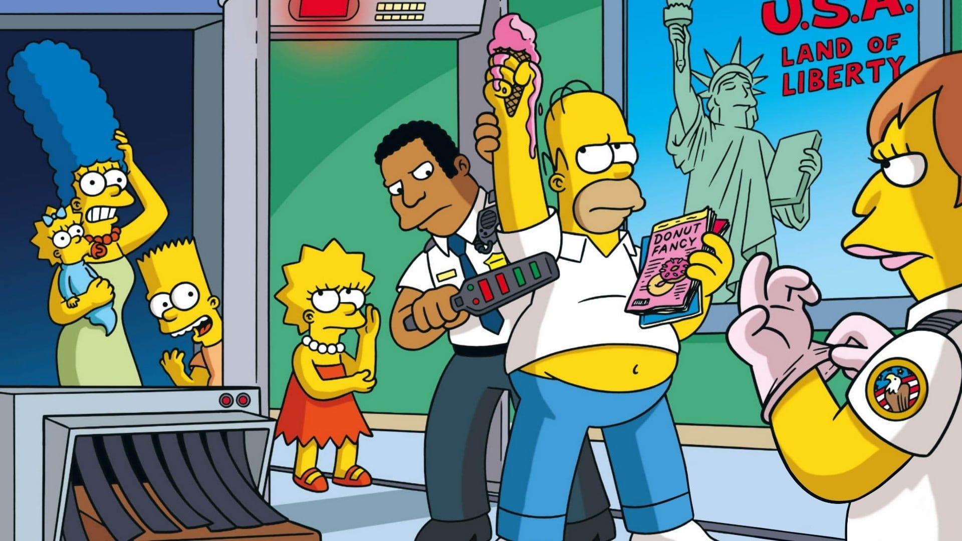1920x1080 The Simpson wallpaper The Simpsons Marge Simpson Maggie Simpson