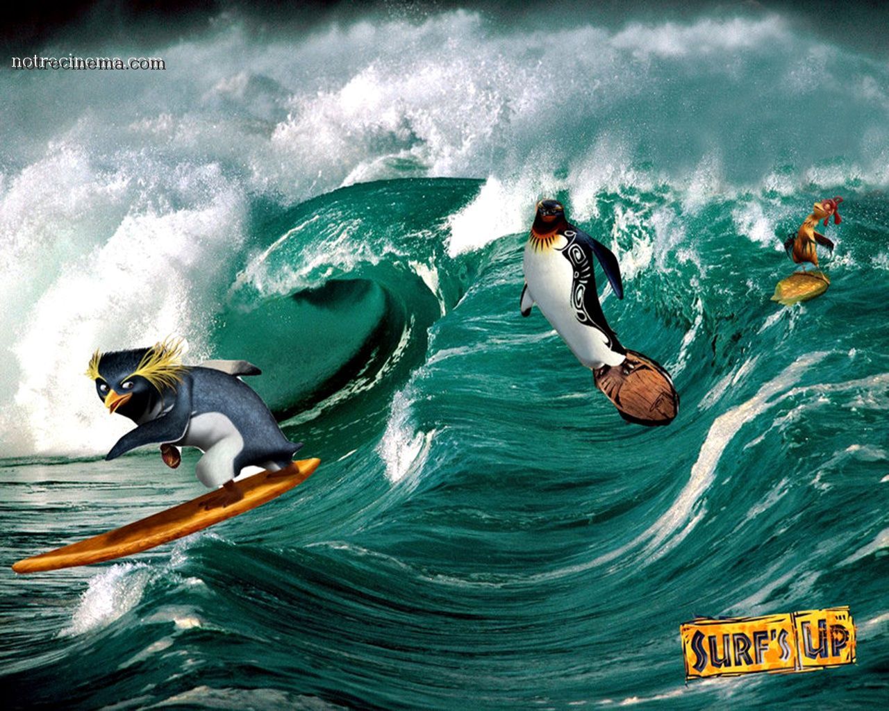 1280x1024 Surf's Up Wallpaper