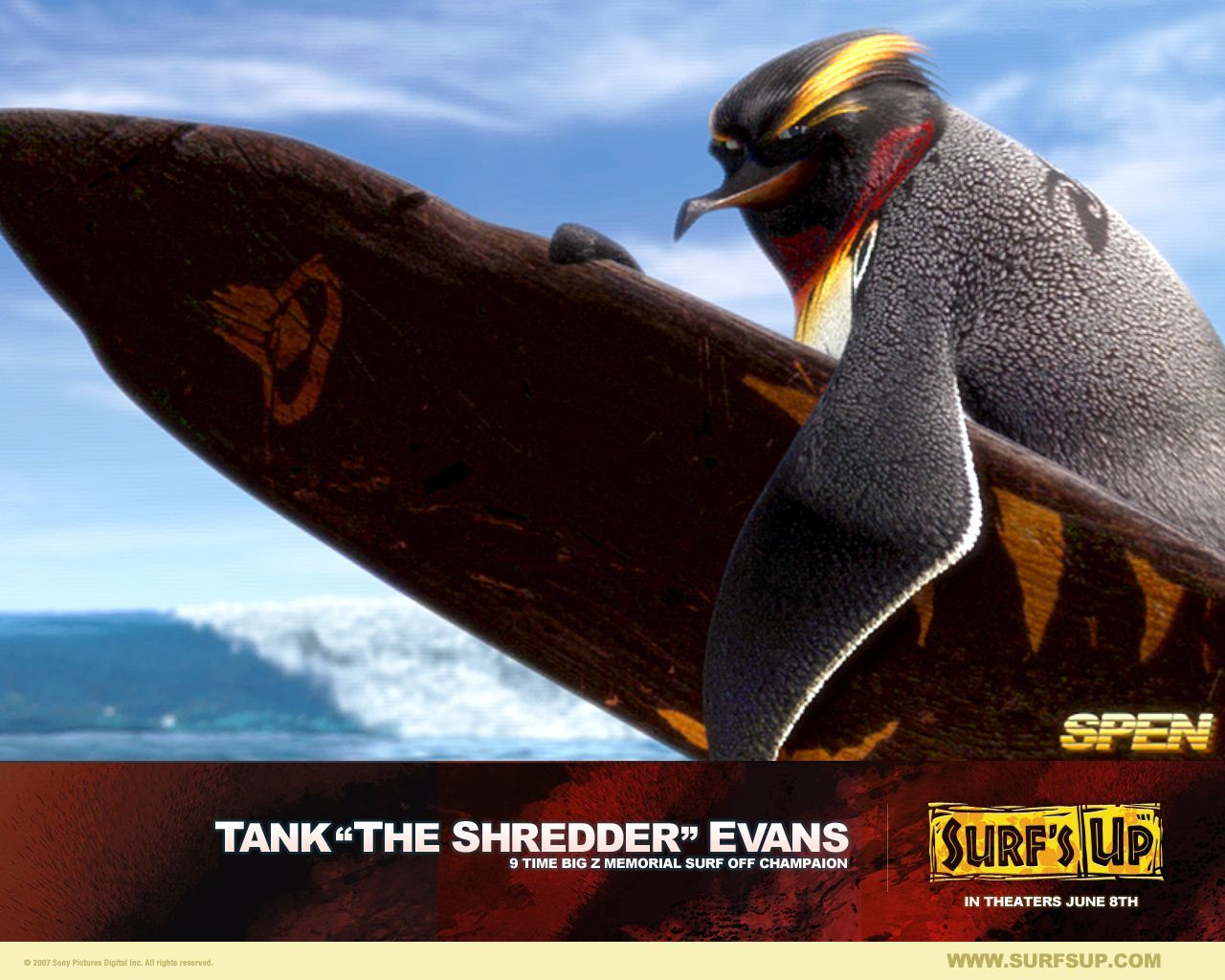 1280x1024 Surf's Up Wallpaper