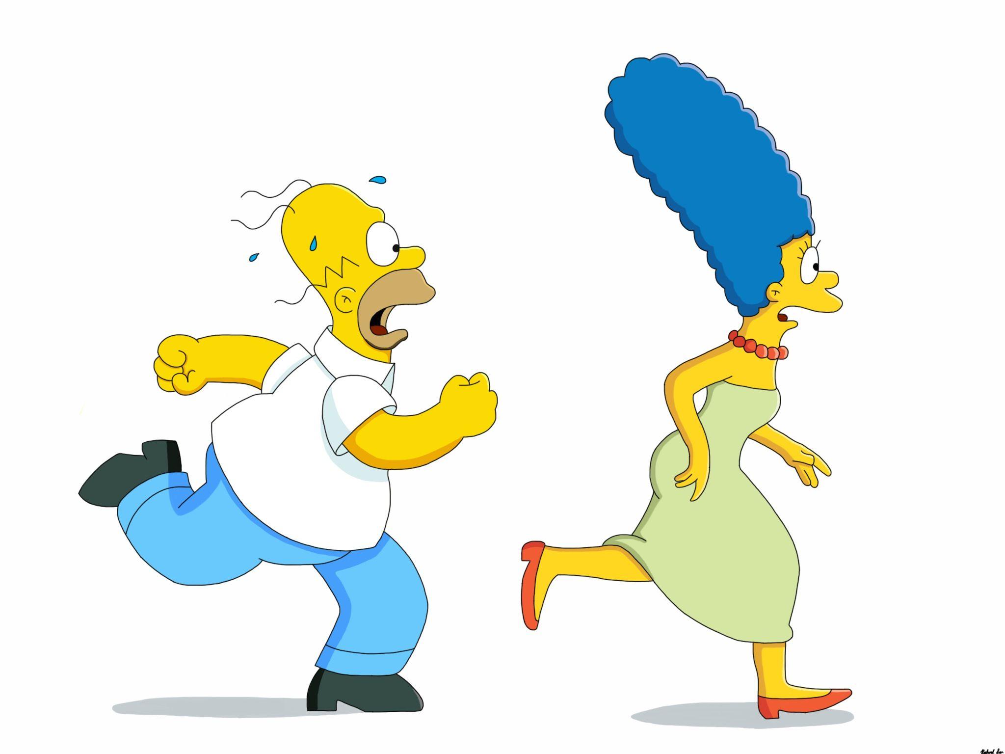 Homer And Marge Wallpapers Top Free Homer And Marge Backgrounds 