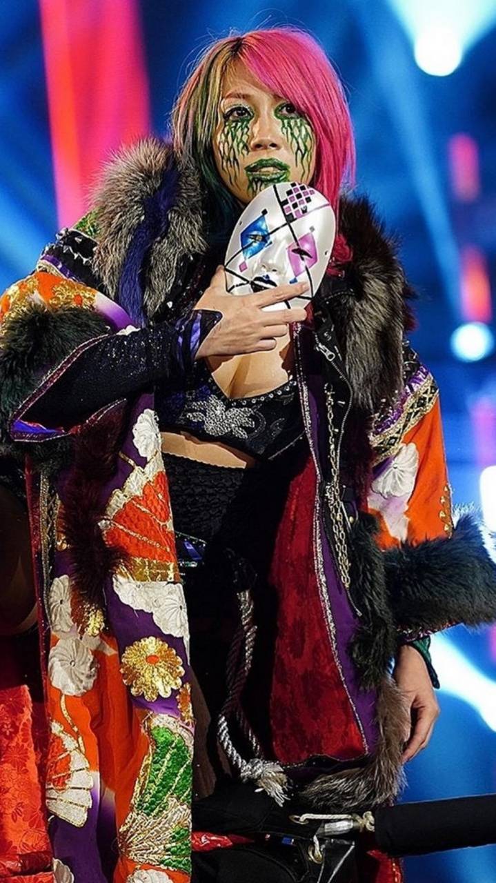 719x1280 WWE Asuka Wallpaper