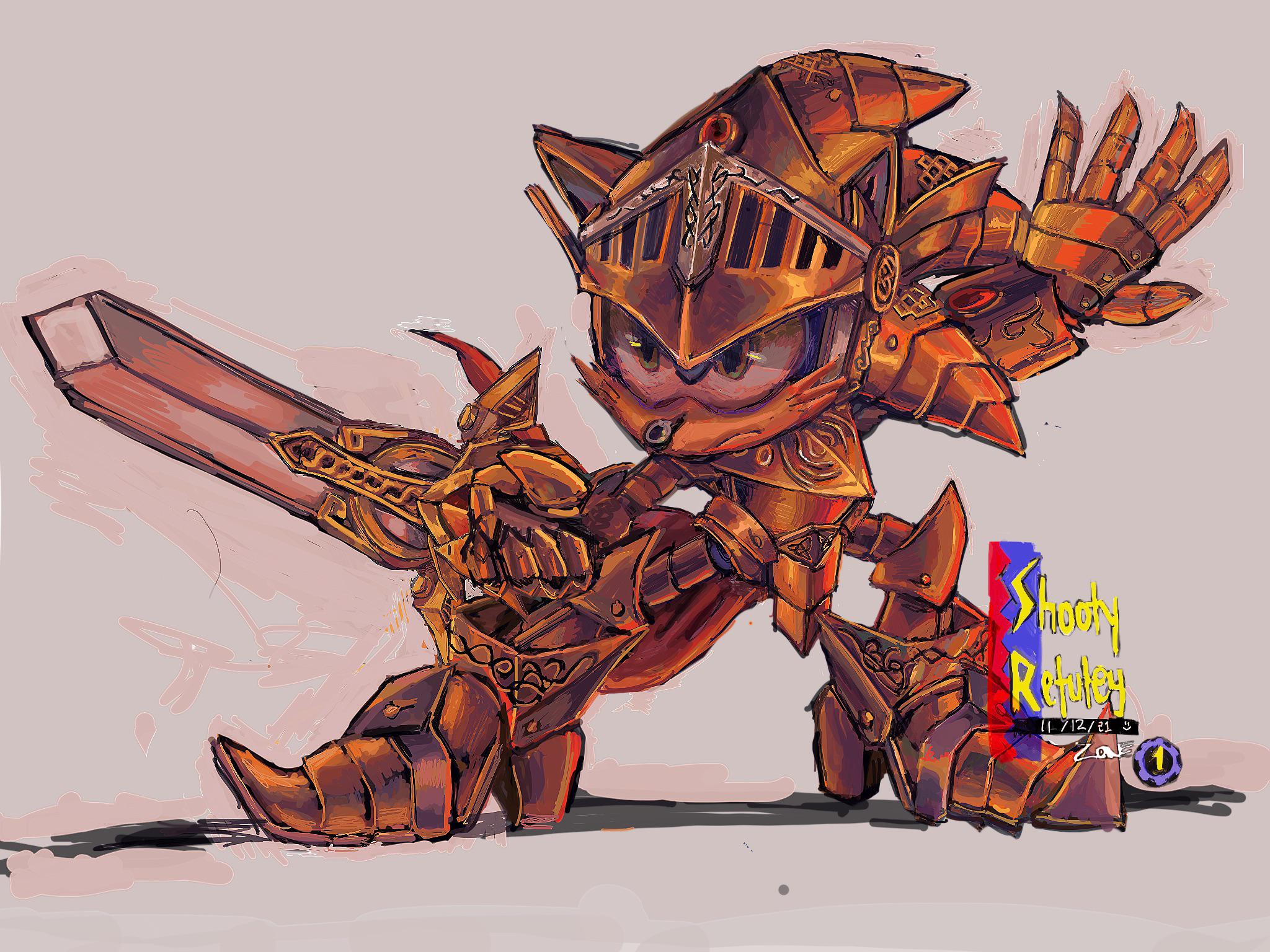 2048x1536 Excalibur Sonic (my art)