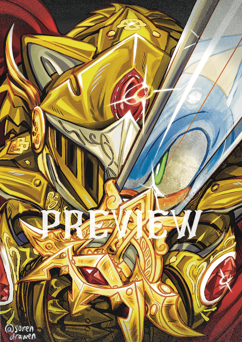780x1103 Sonic And The Black Knight A4 Prints