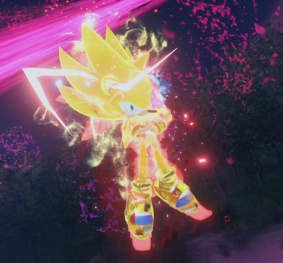 1162x1080 Normally I use this sick ass Excalibur Sonic mod when I play Frontiers, but it doesn't work properly for the Update 3 final boss. However, it ends up looking like Super Sonic