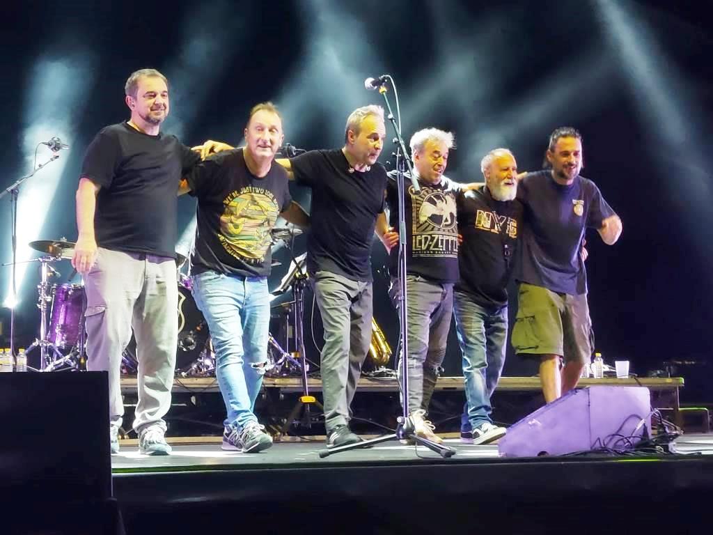 1024x768 Hombres G: Por el carril del medio