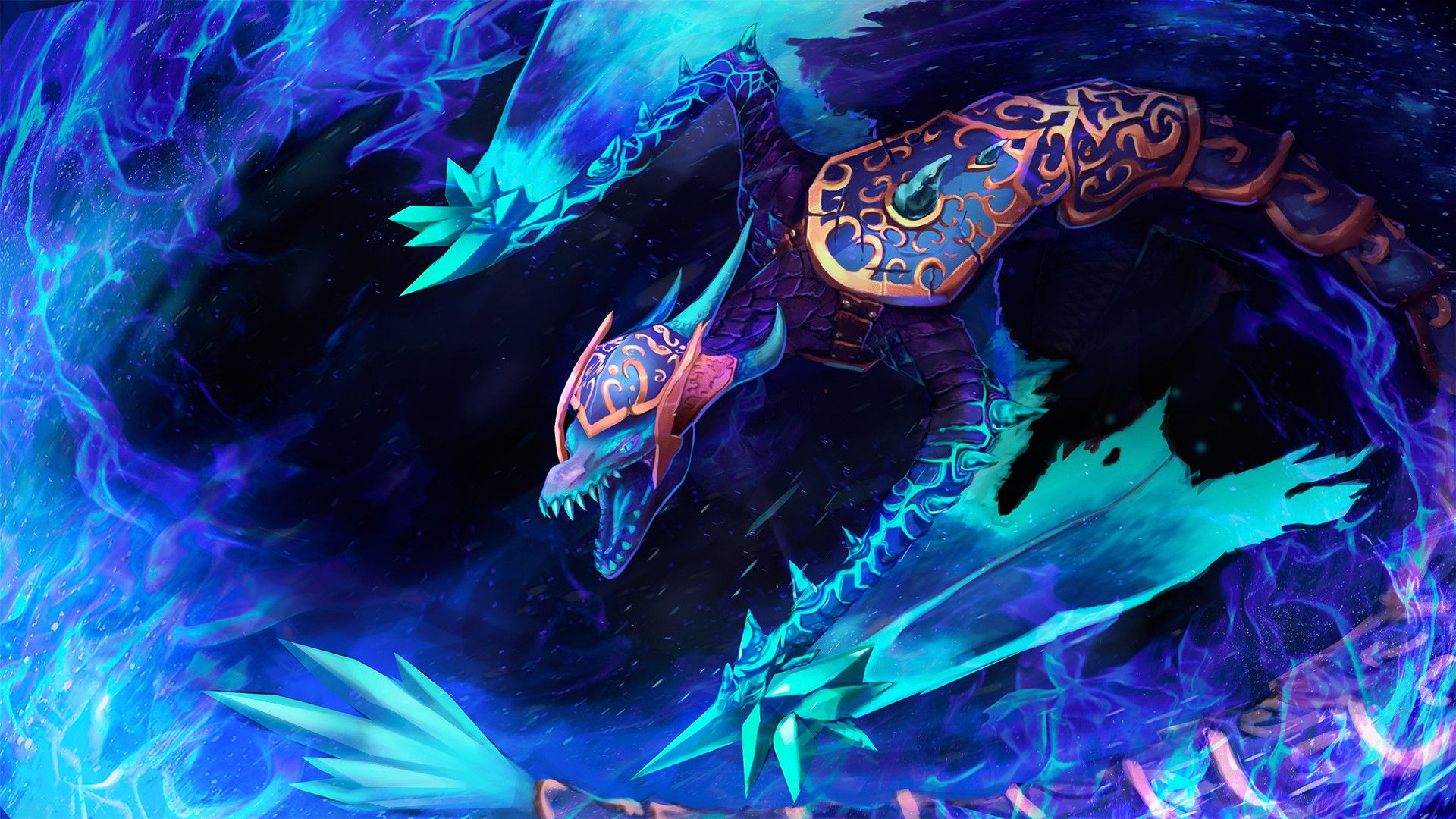 1920x1080 Dota 2 Loading Screen Winter Wyvern