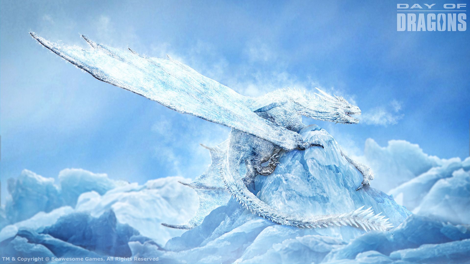 1920x1080 Ice Wyvern (2). Image - Behance