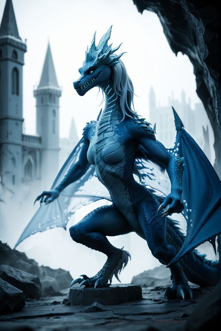736x1101 DotA 2 Winter Wyvern