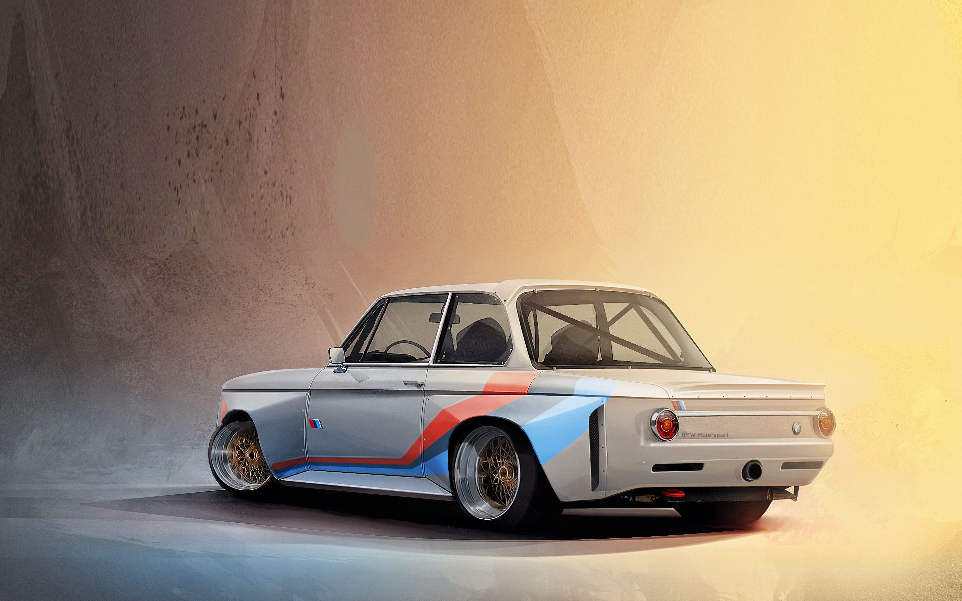 1920x1200 Wallpaper BMW, old, model, 3D Car, BMW Motorsport for mobile and desktop, section bmw, resolution 1920x1200