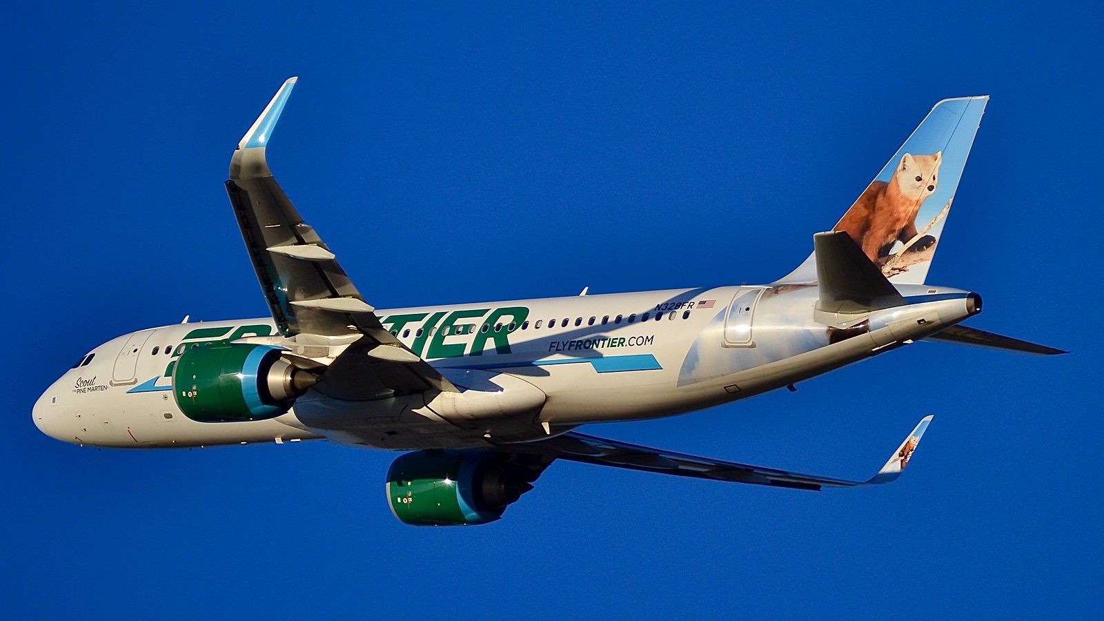 1600x900 Frontier Airlines Airbus A320neo. A Frontier Airlines Airbu