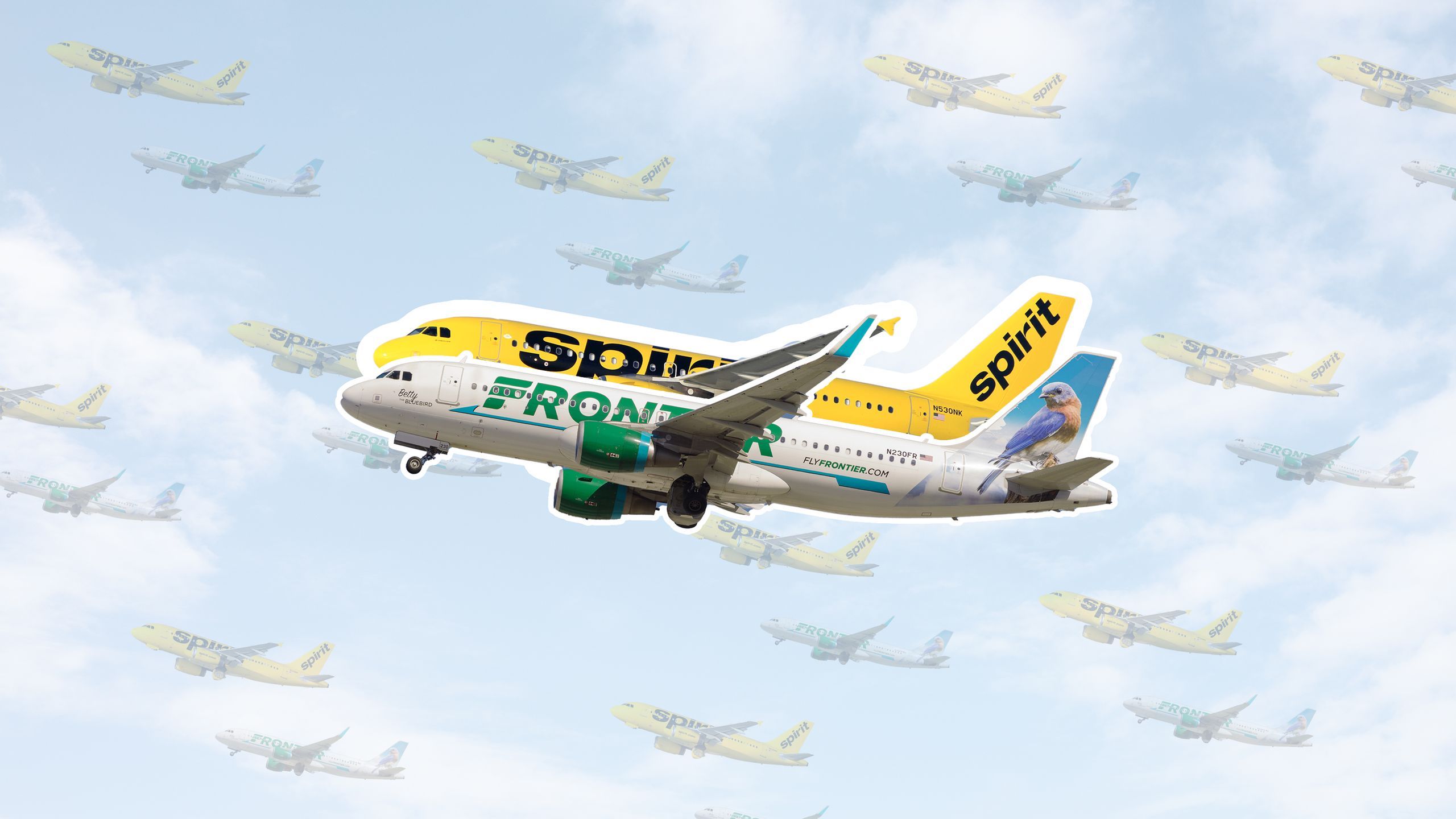 2560x1440 Spirit Airlines and Frontier Airlines Are Merging—Here's What That Means for Travelers. Condé Nast Traveler