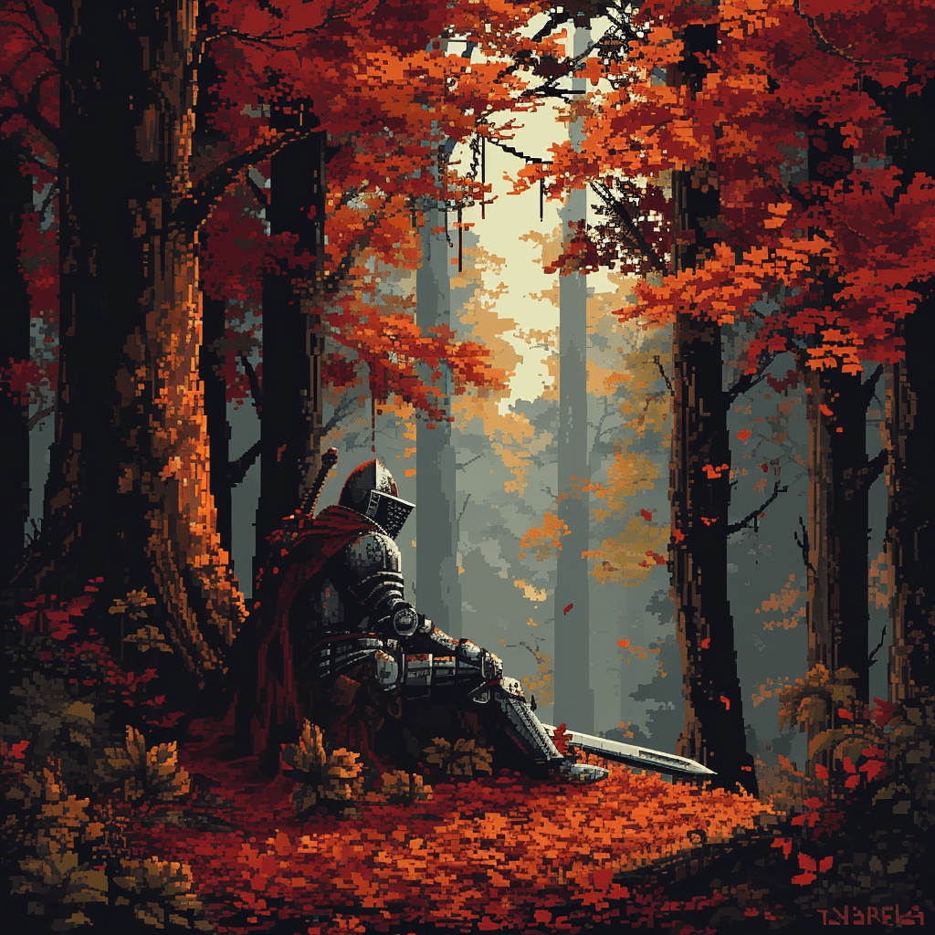 1024x1024 Dark Fantasy Pixel Art Collection