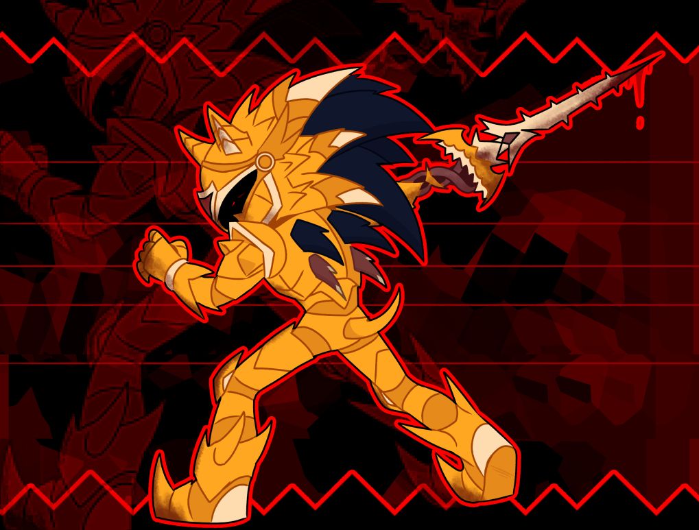 1019x773 kolossos is so prettys. excalibur and forest #outcomemories #sonicexe #sonicart