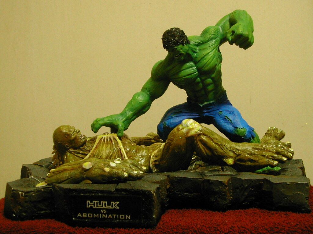 1024x768 Hulk vs The Abomination. ARFI Product. Made in Indonesia, n