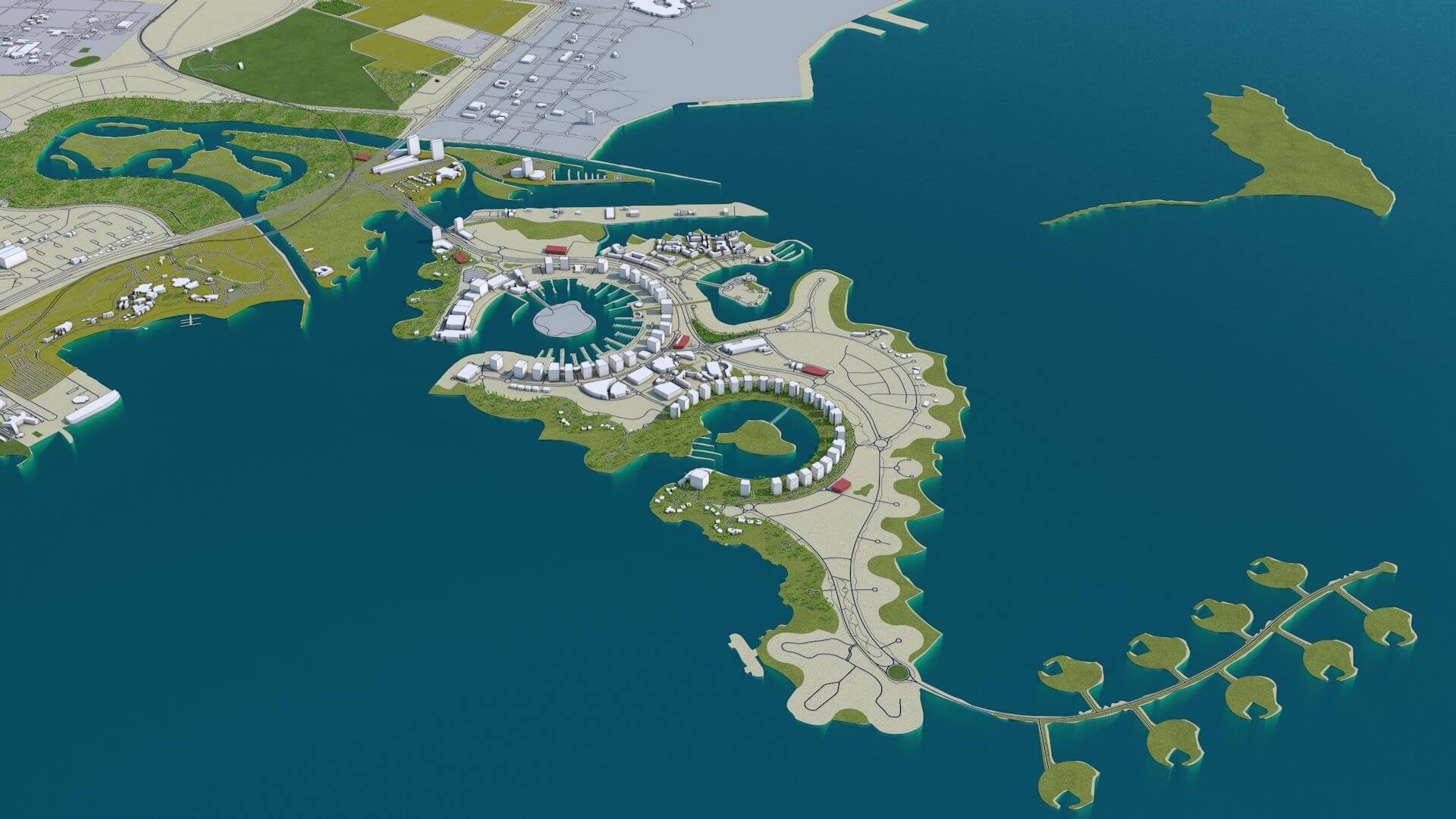 1920x1080 Doha Qatar 50km