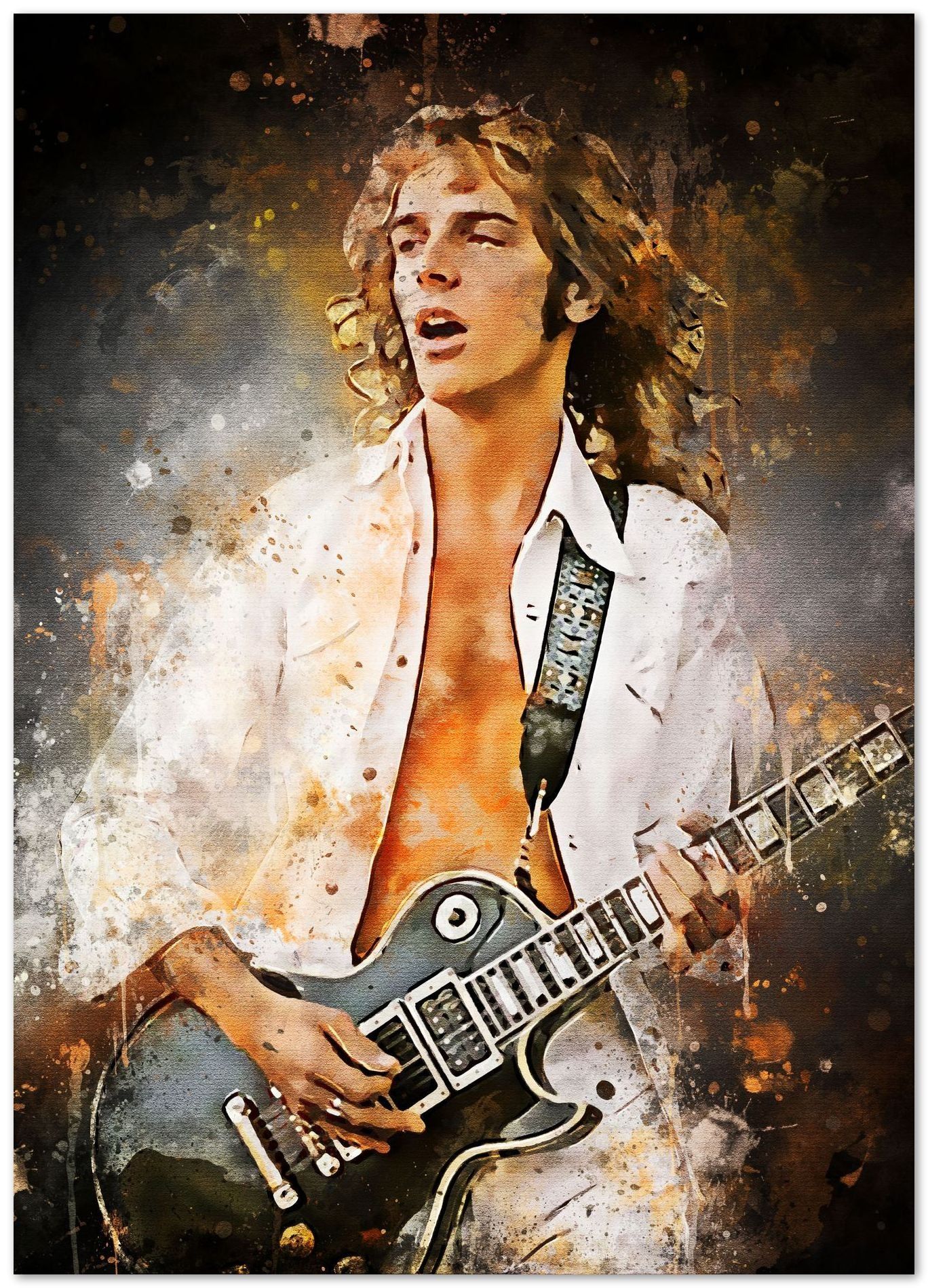 1368x1899 Peter Frampton young - illustrations and artworks made
