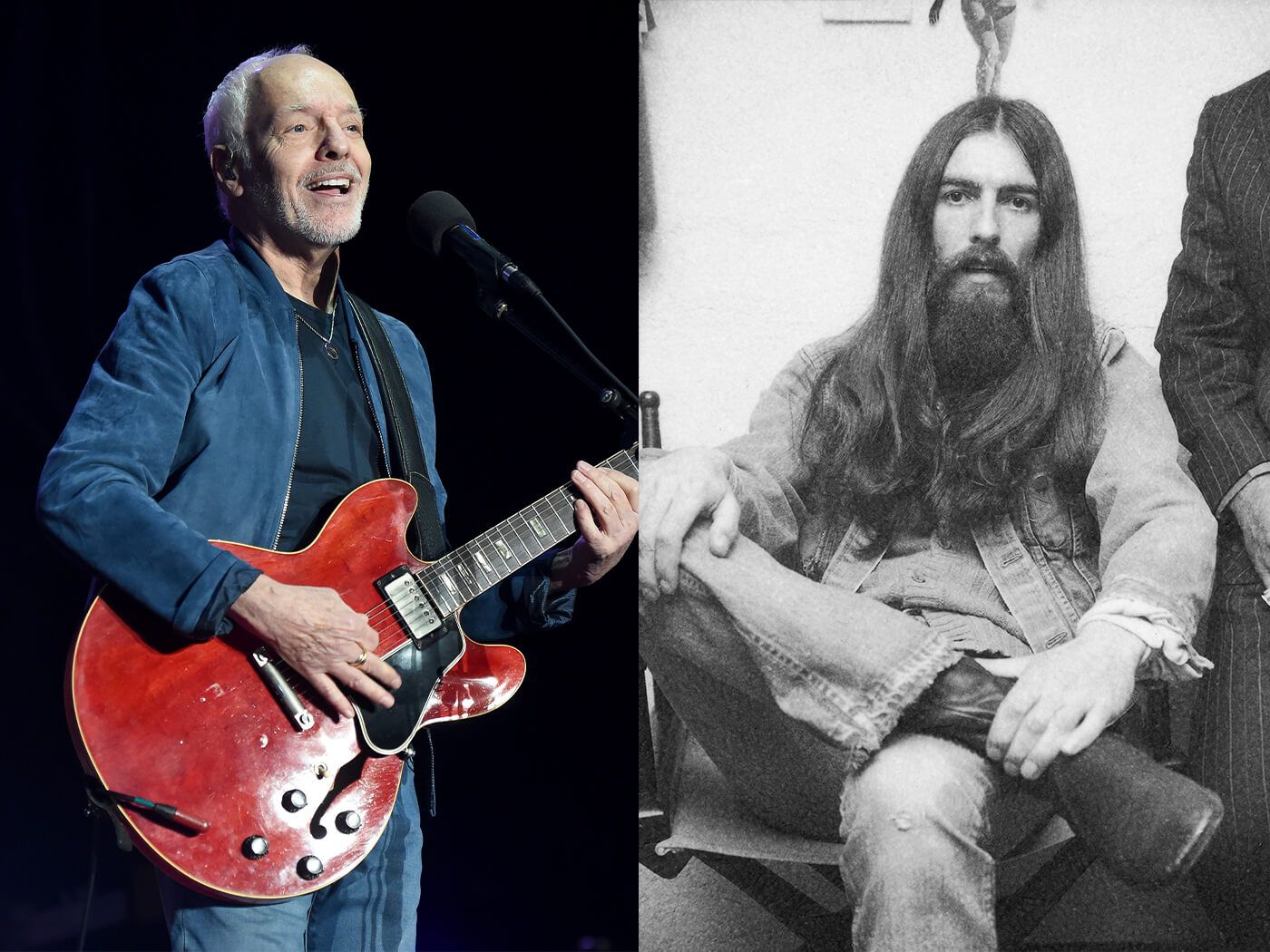 1400x1050 I play rhythm, you play lead: Peter Frampton recalls his first time recording with George Harrison