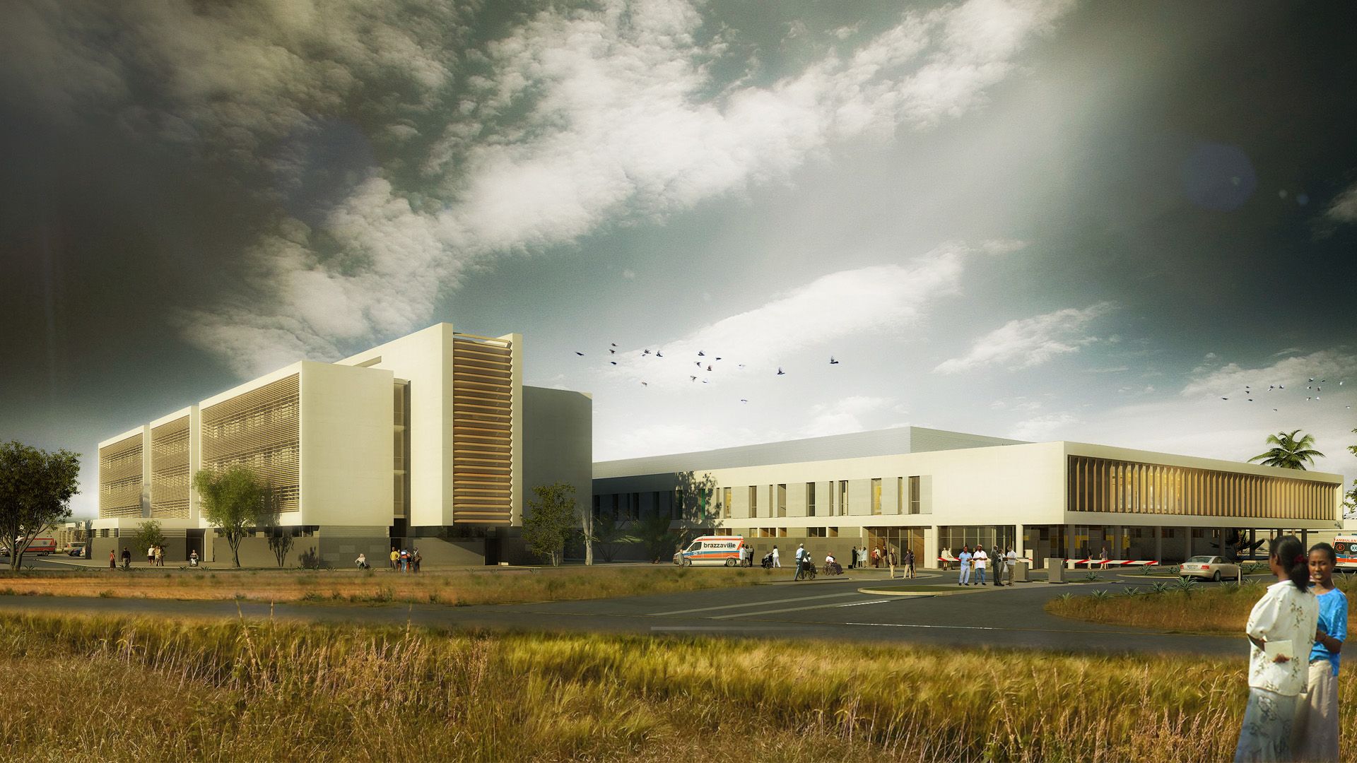 1920x1080 University Hospital Brazzaville