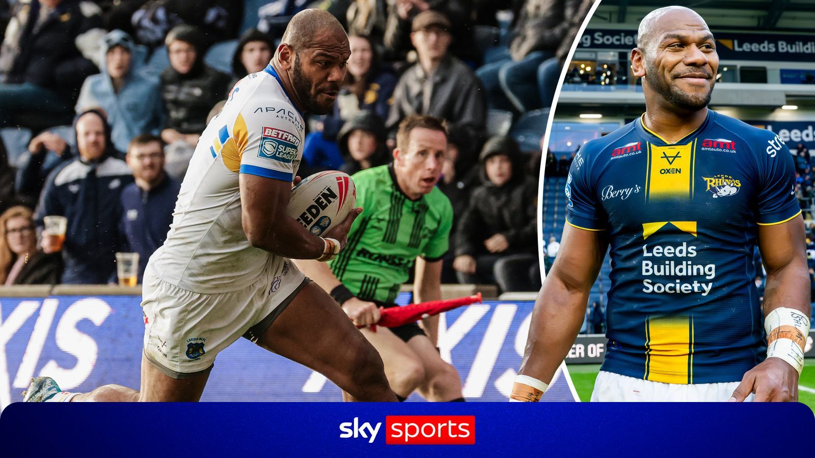 1600x900 Leeds Rhinos' Maika Sivo received Super League Player of the Month for March