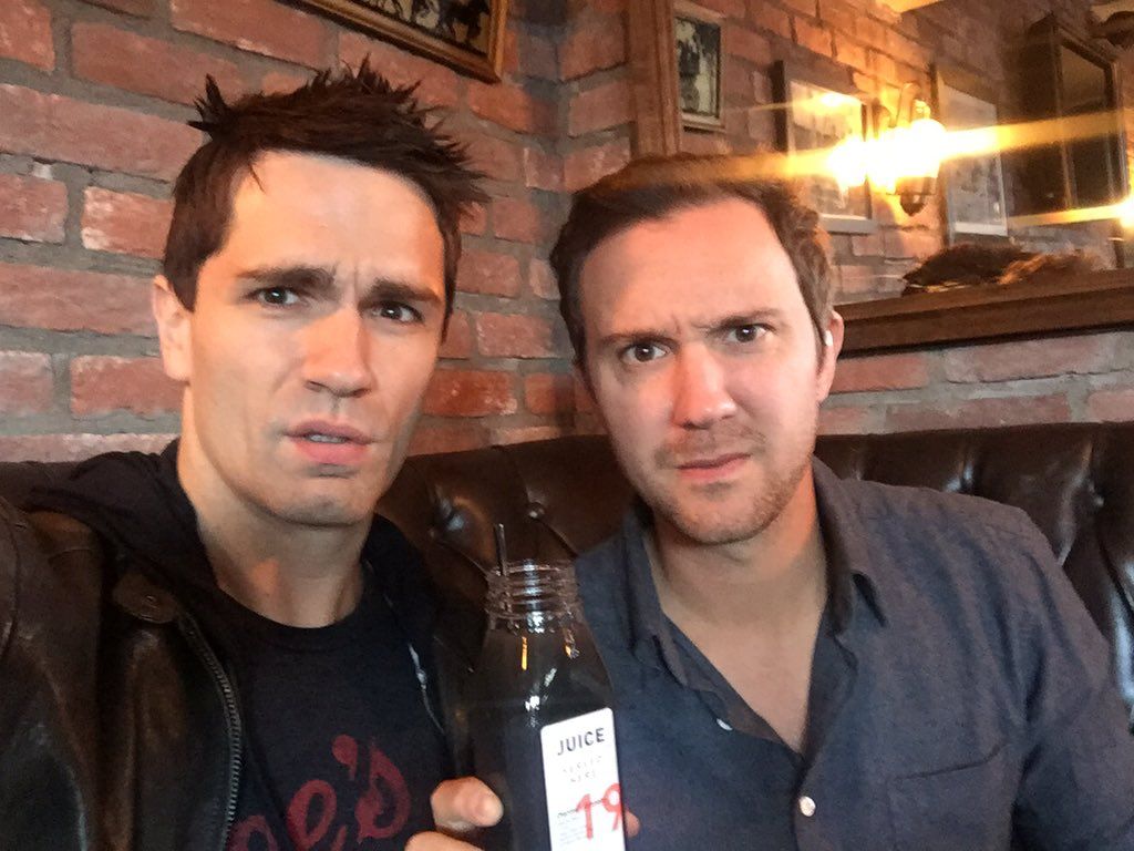 1024x768 So me and this guy are drinking charcoal lemonade. Yeah. #Hollywood