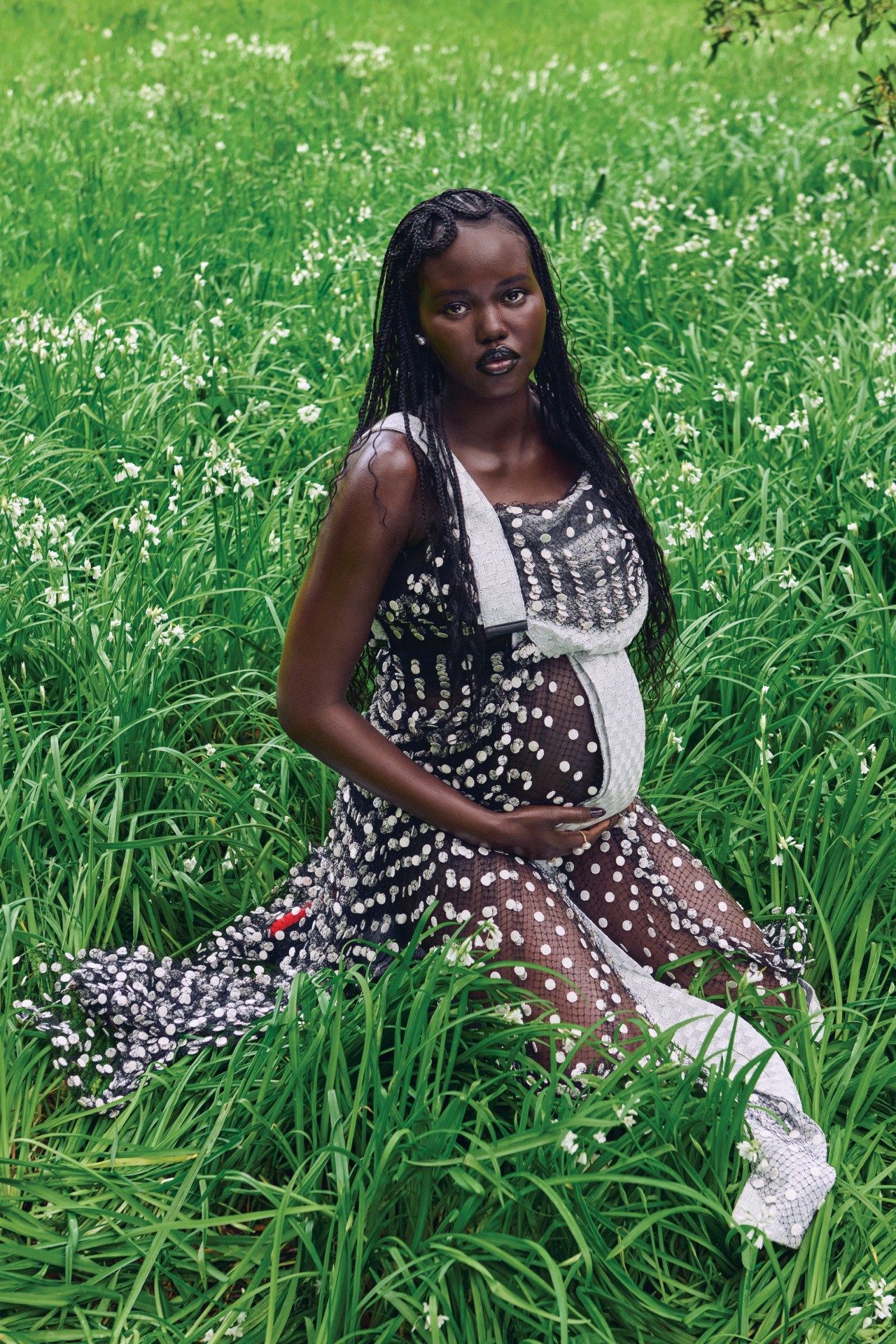 1280x1920 Adut Akech covers Vogue Australia's November 2024 Issue