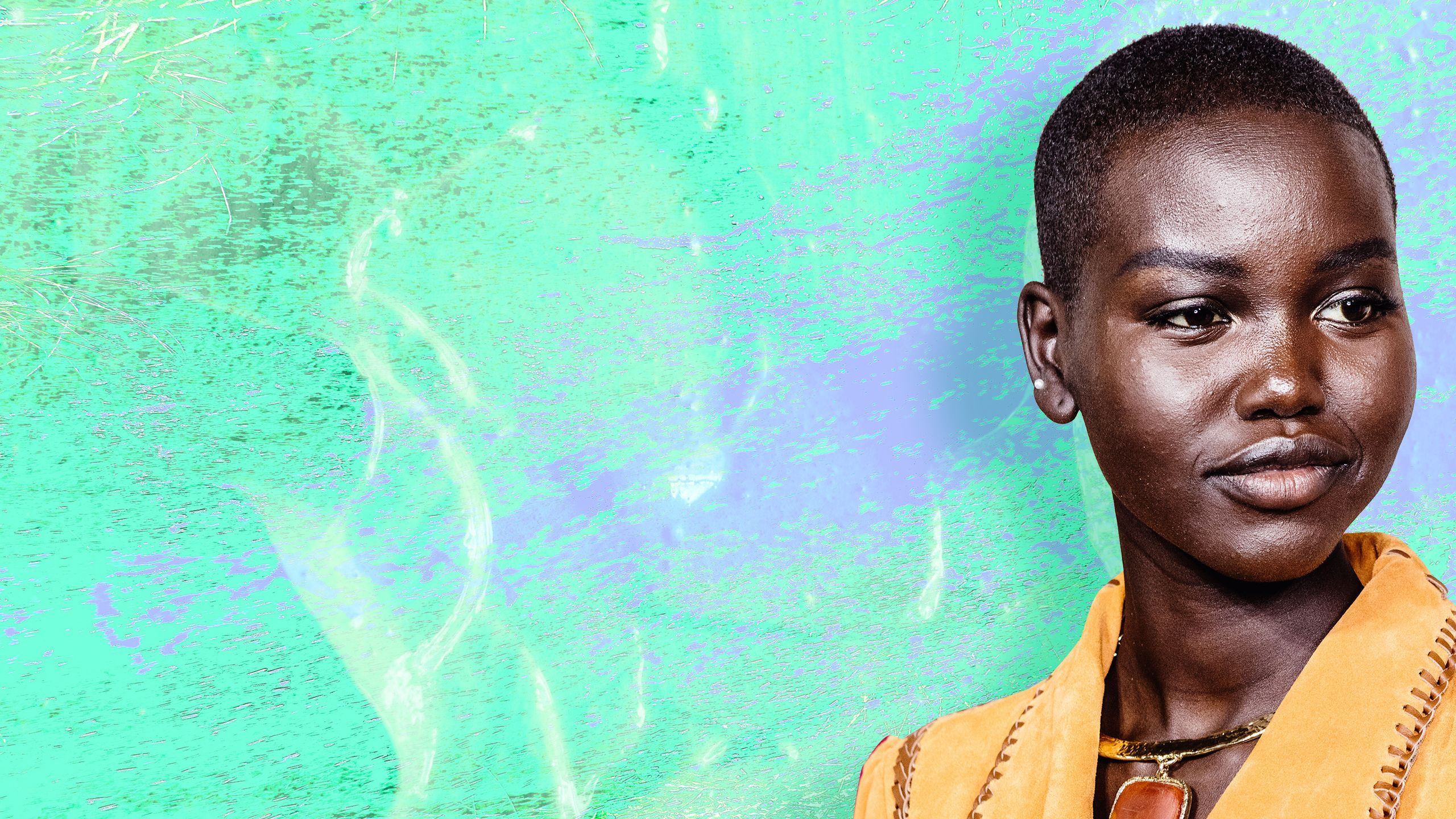 2560x1440 Model Adut Akech Talks About Inclusivity, Being A Refugee And Her Beauty Regime