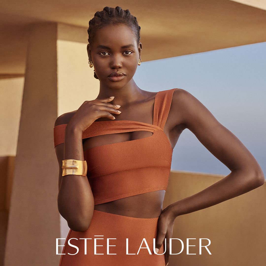 1080x1080 Supermodel Adut Akech Named The Newest Estée Lauder Global Brand Ambassador