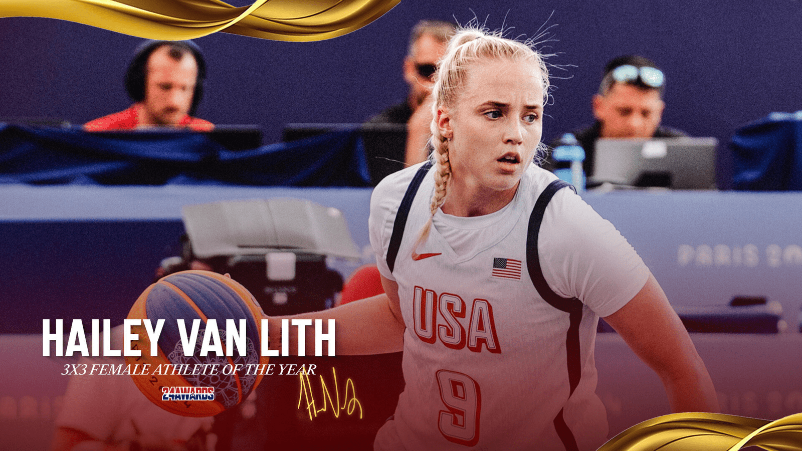 1600x900 Hailey Van Lith: 2024 3x3 Female Athlete of the Year
