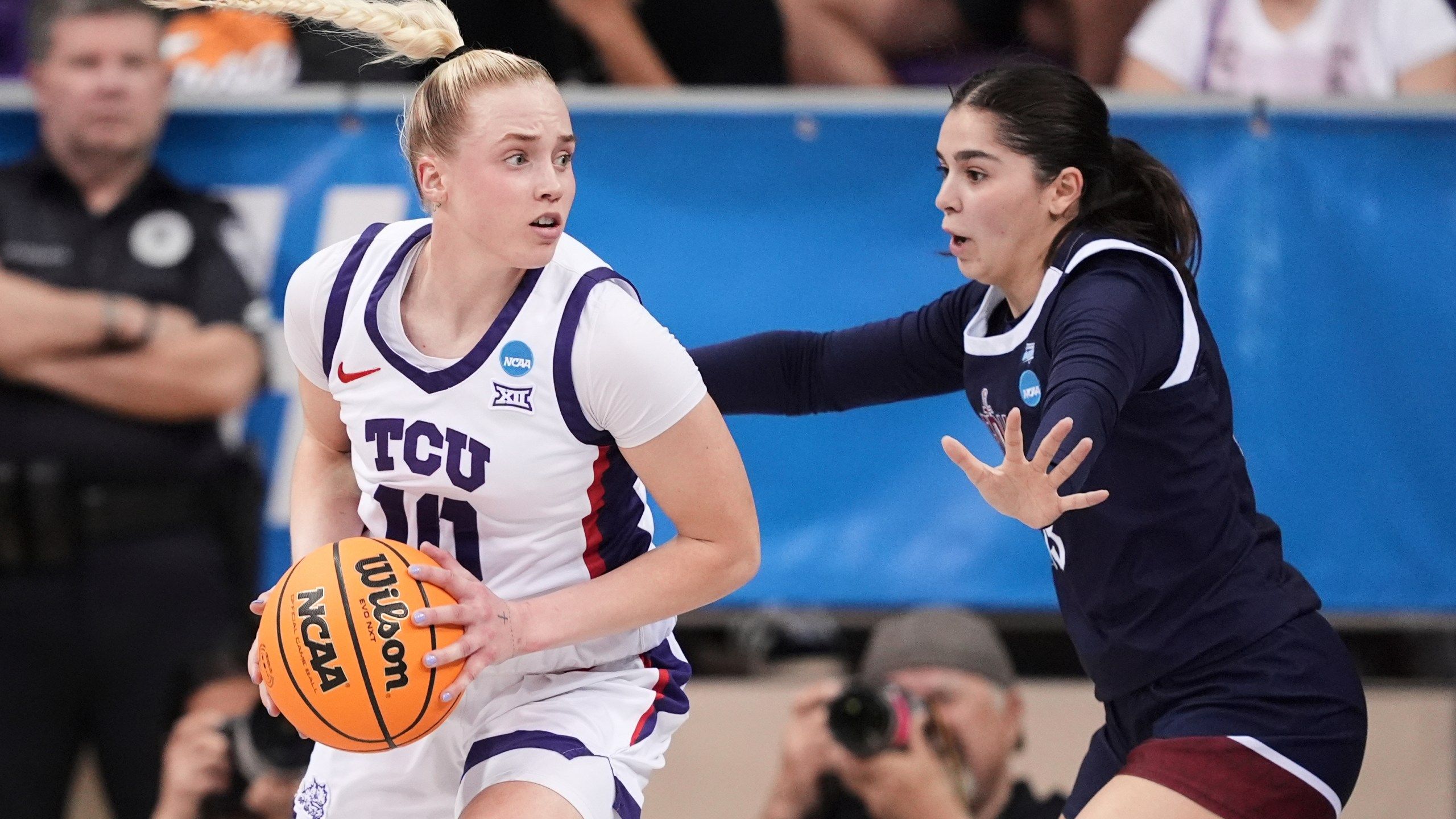 2560x1440 Hailey Van Lith vs. Louisville when TCU guard faces team she went deep in March Madness with 3 times