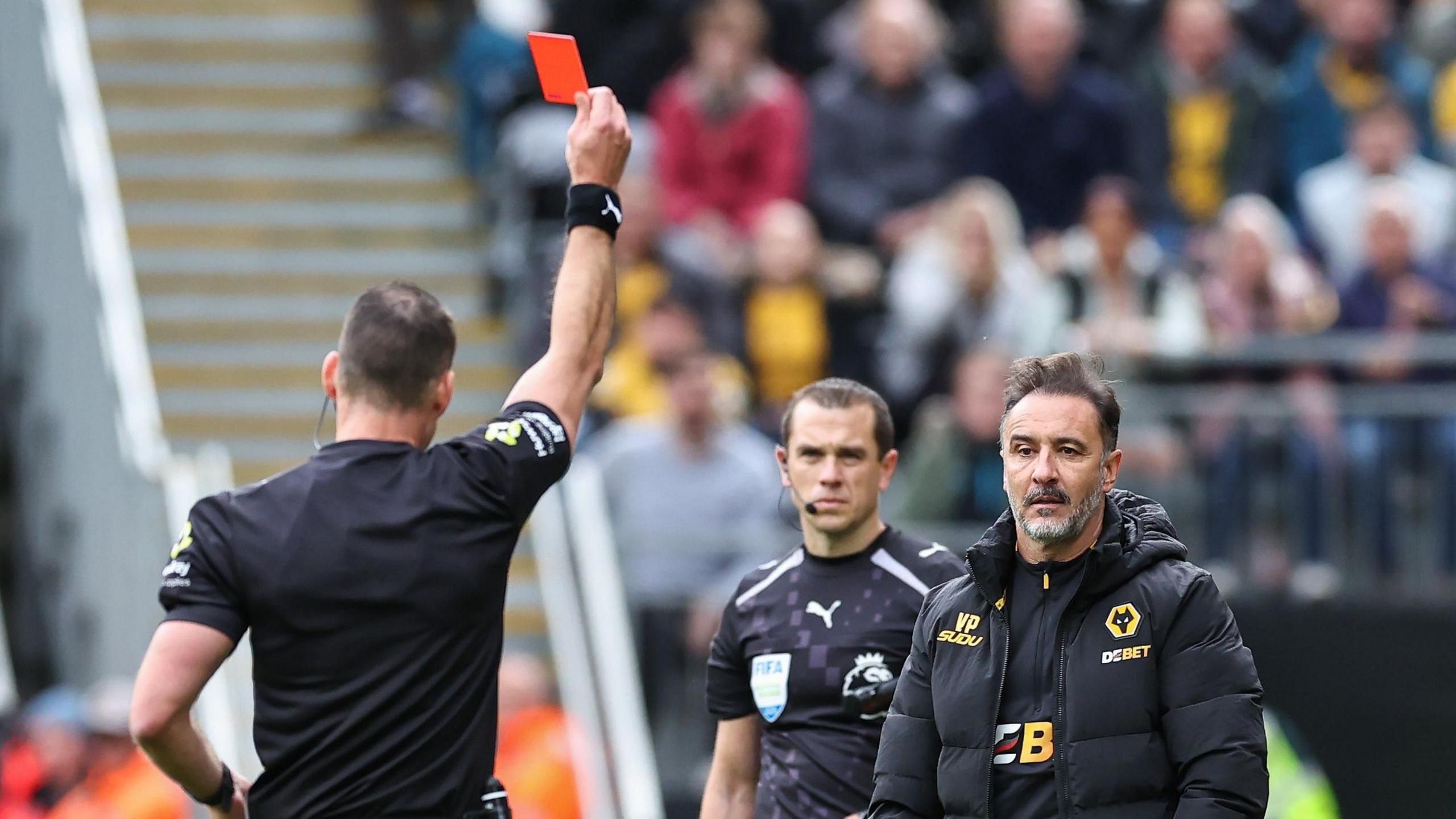 2560x1440 Wolves news: Luis Miguel apologises after Vitor Pereira red card