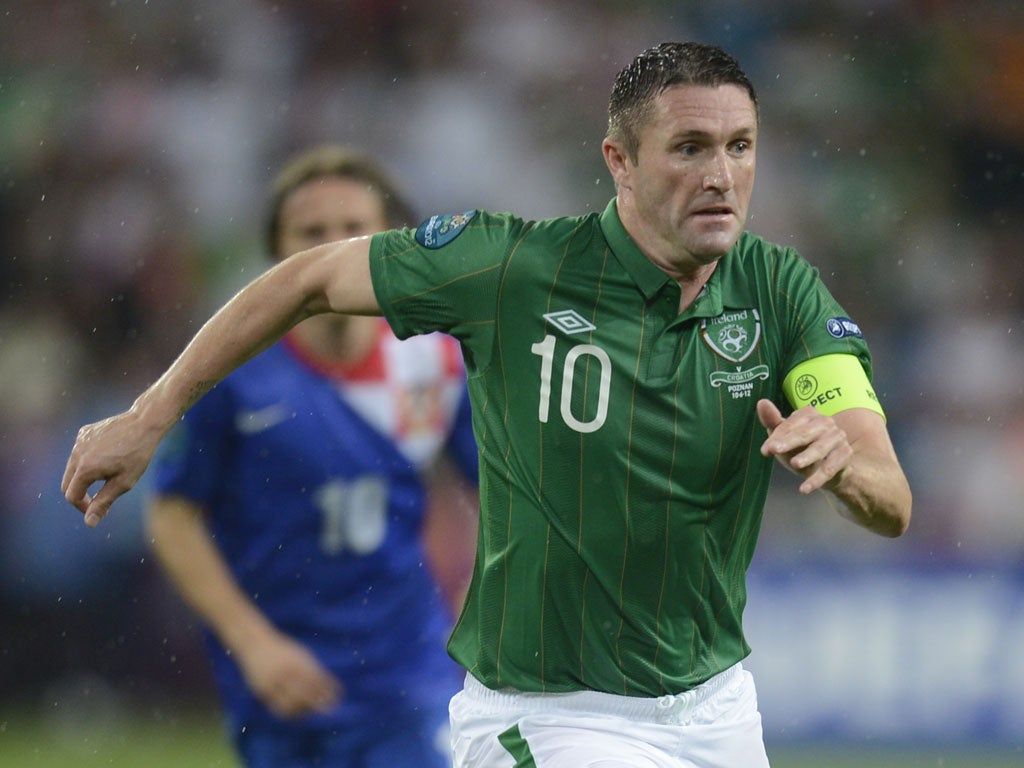 1024x768 Republic of Ireland captain Robbie Keane in confident mood ahead of Spain meeting