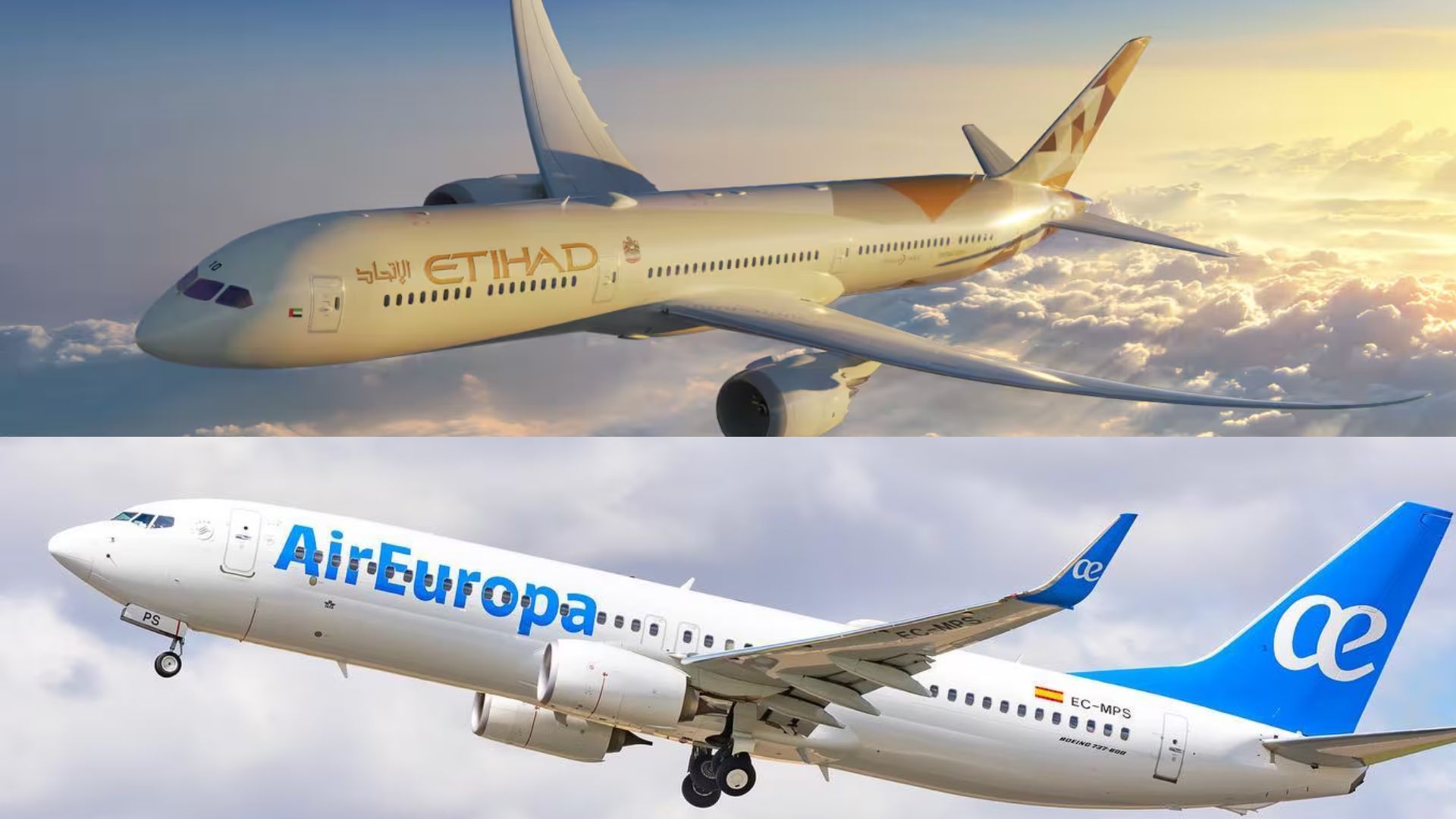 1920x1080 Etihad Airways And Air Europa Mark Launch Of Joint Abu Dhabi Madrid Service
