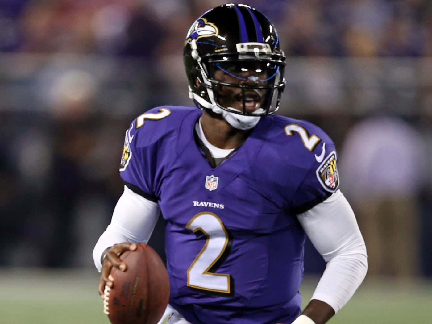 1400x1050 Download Tyrod Taylor Baltimore Ravens Quarterback Wallpaper