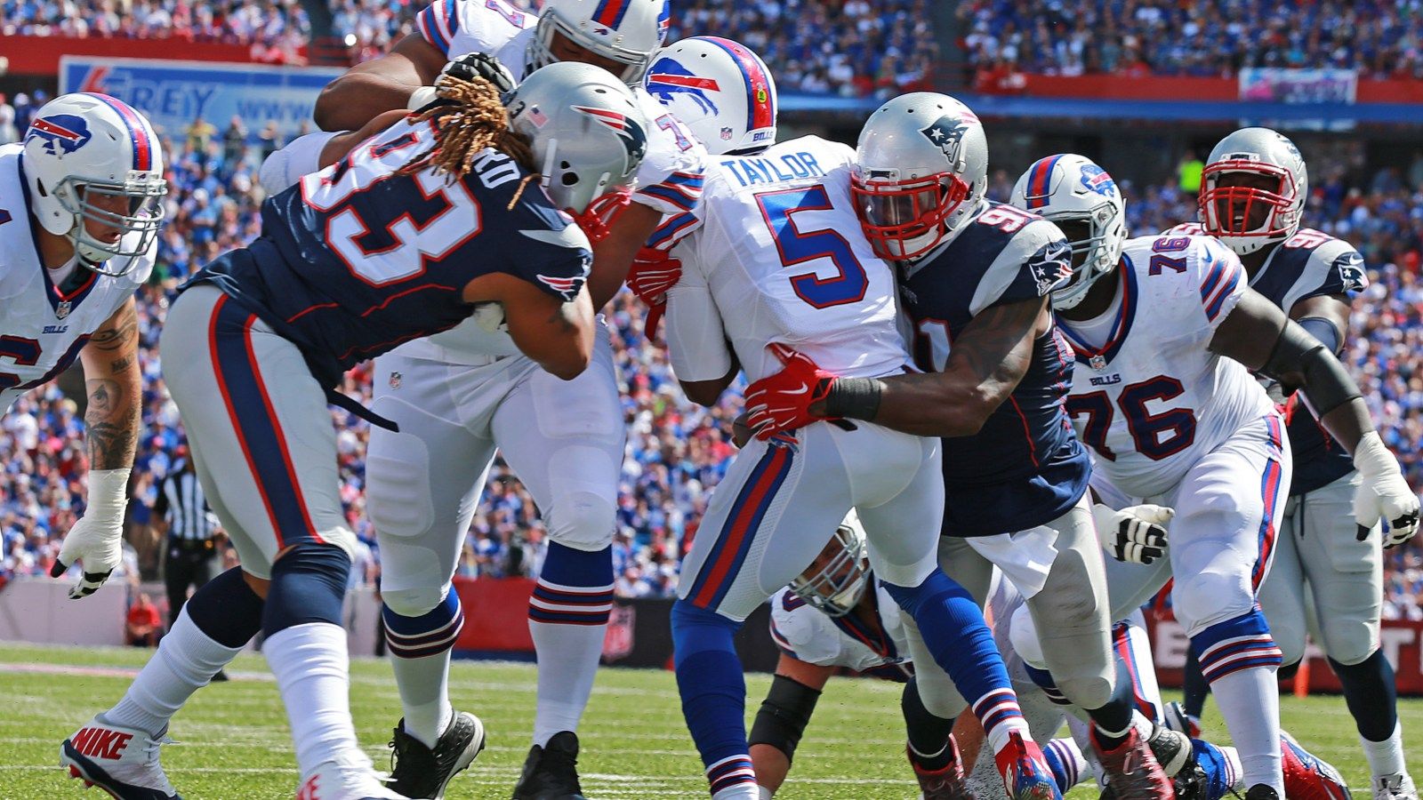 1600x900 Patriots Notebook: Defense sacks Tyrod Taylor 8 times