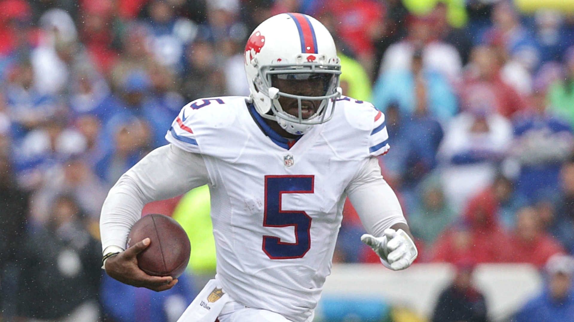 1920x1080 Tyrod Taylor has a TD:INT ratio of 4:1. The only other starting QBs to have atleast a 4:1 ratio are Tom Brady, Aaron Rodgers, and Alex Smith