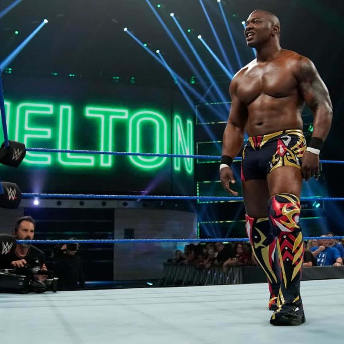 1200x1200 Download Shelton Benjamin Chad Gable King Ring Wallpaper