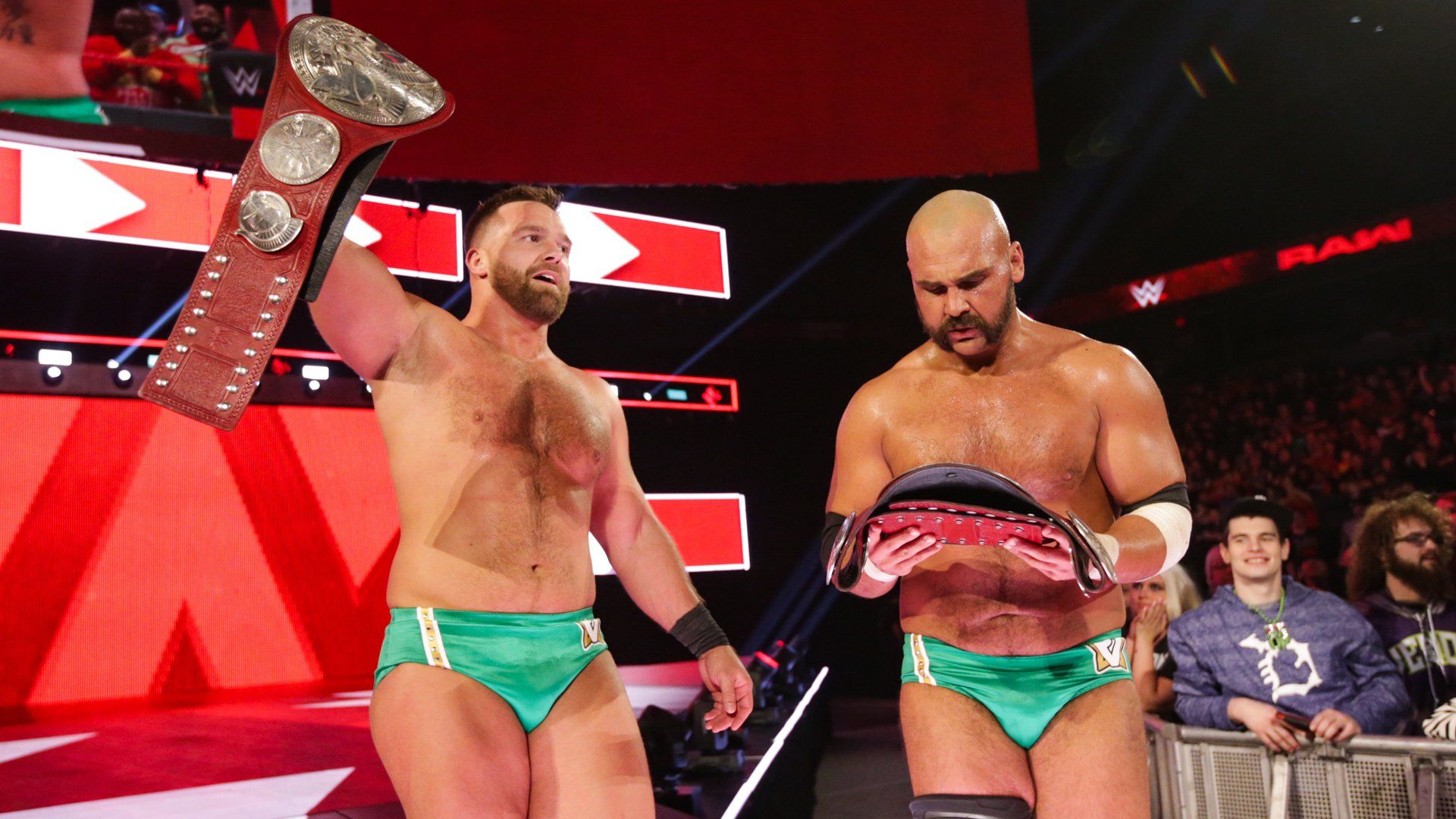 1920x1080 The Revival (Scott Dawson & Dash Wilder) vs. Chad Gable & Bobby Roode from WWE 2019. Views from the Hawke's Nest